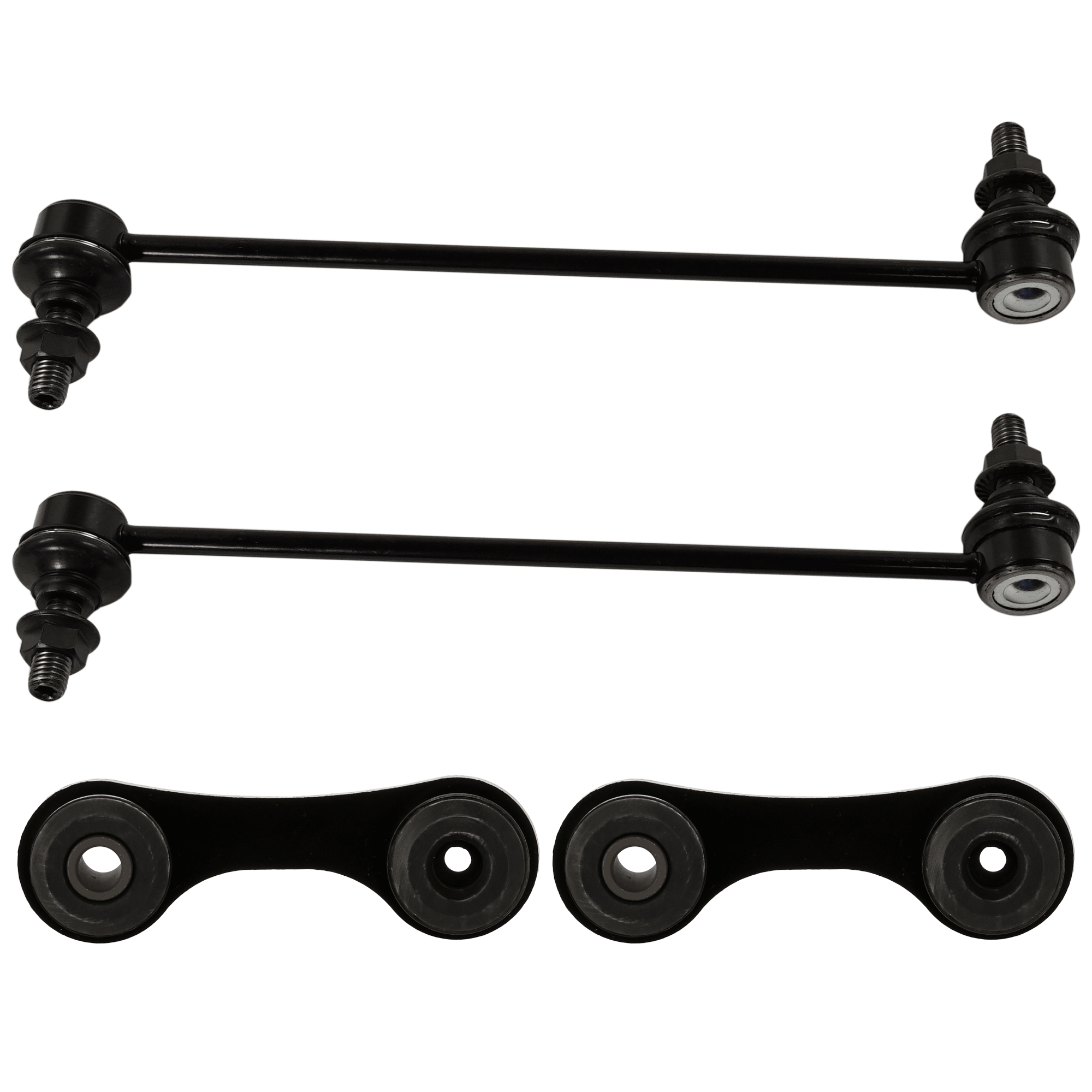 AM G6-10-10 MALIBU 10-12 FRONT AND REAR SWAY BAR LINK RH AND LH SKU SET RC28680022 A OEM 13258050-13219141-444275-18808