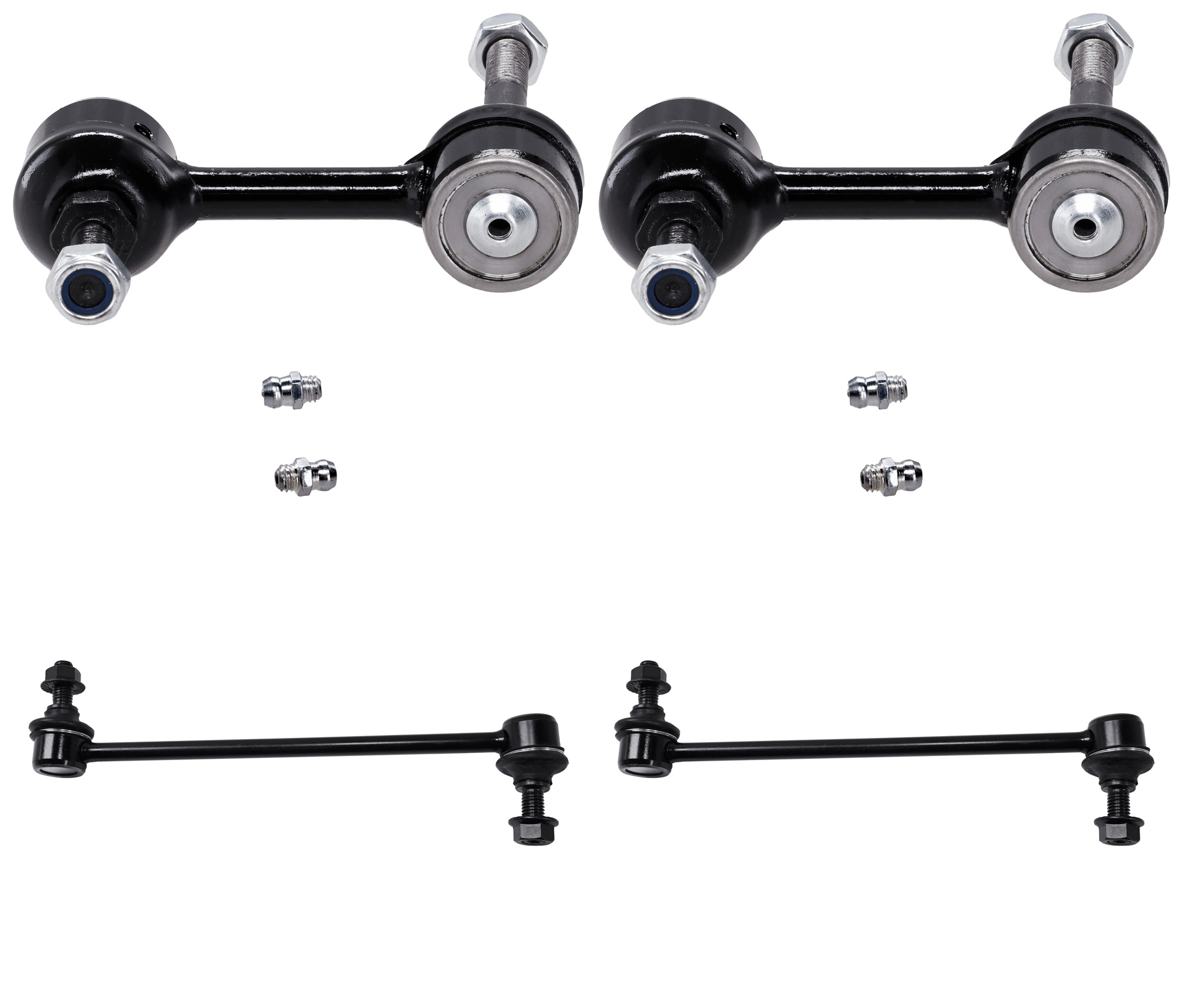 AM MONTEREY 04-04 FRONT AND REAR SWAY BAR LINK RH AND LH SKU SET RC28680024 OEM 3F2Z5K483AA 6F2Z5K483A 3523593