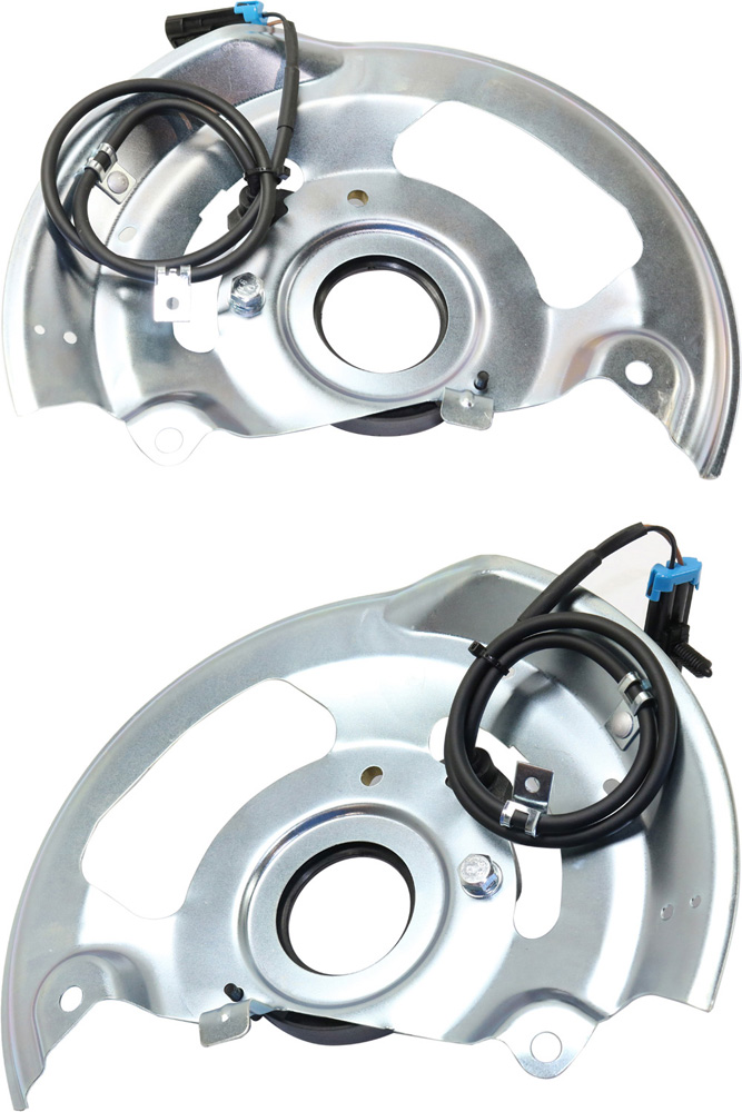 AM S10-97-00 FRONT ABS SPEED SENSOR RH AND LH w Harness and Dust Shield SKU SET RC31080005 OEM 15725355-15725356