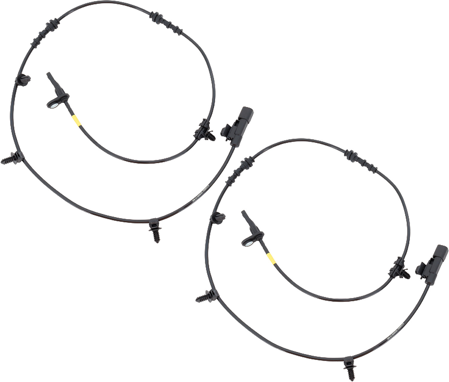 AM MALIBU 16-17 FRONT ABS SPEED SENSOR RH AND LH w Collision Mitigation Braking System Wheel Mounted SKU SET RC31080054-2 OEM 22944793-23417245-2ABS4299 ABS