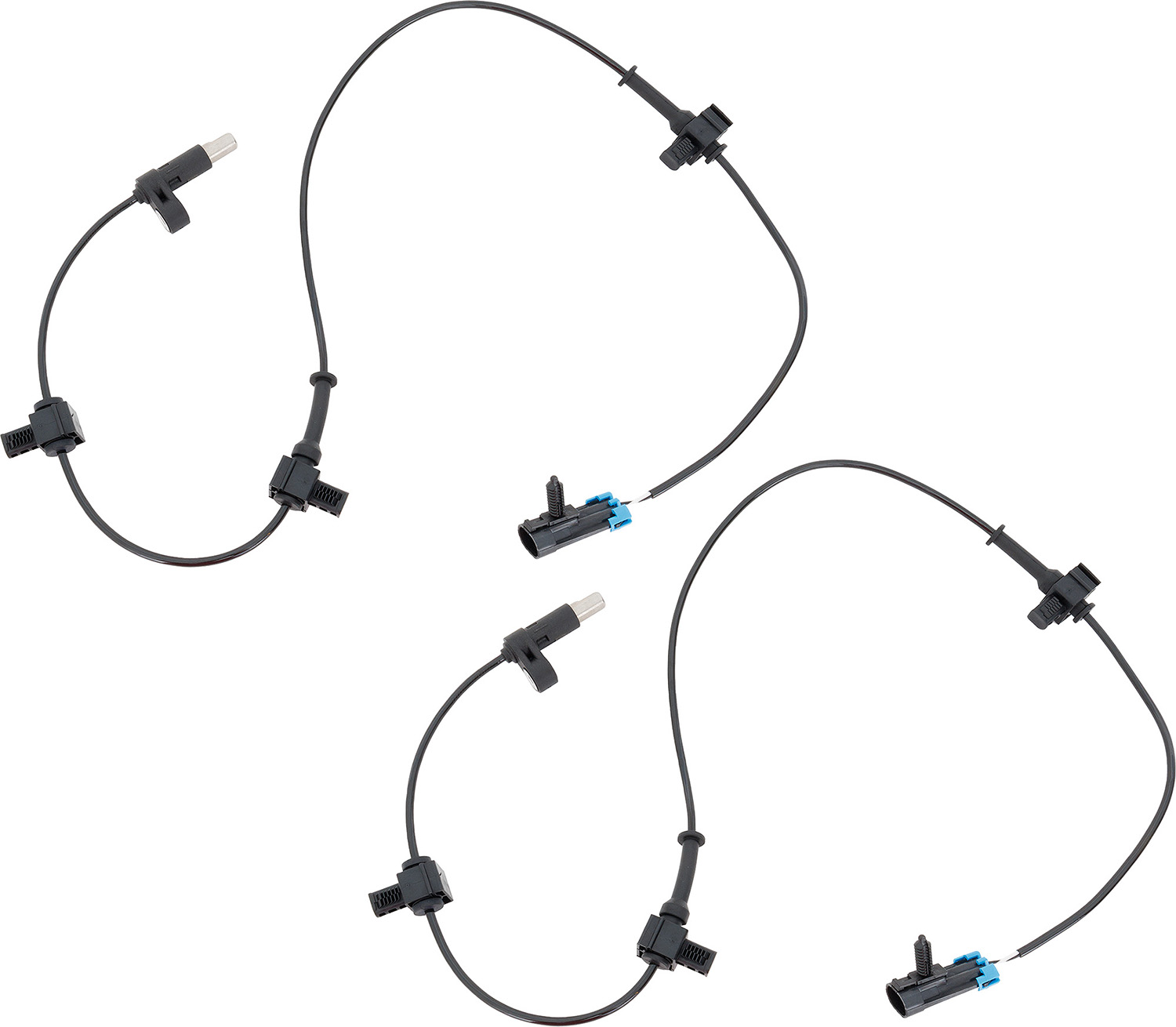 AM SILVERADO 1500 SIERRA SILVERADO 2500 HD 09-10 REAR ABS SPEED SENSOR RH AND LH Spindle Mounted SKU SET RC31080064-2 OEM 71977-532416-7210823-15905942