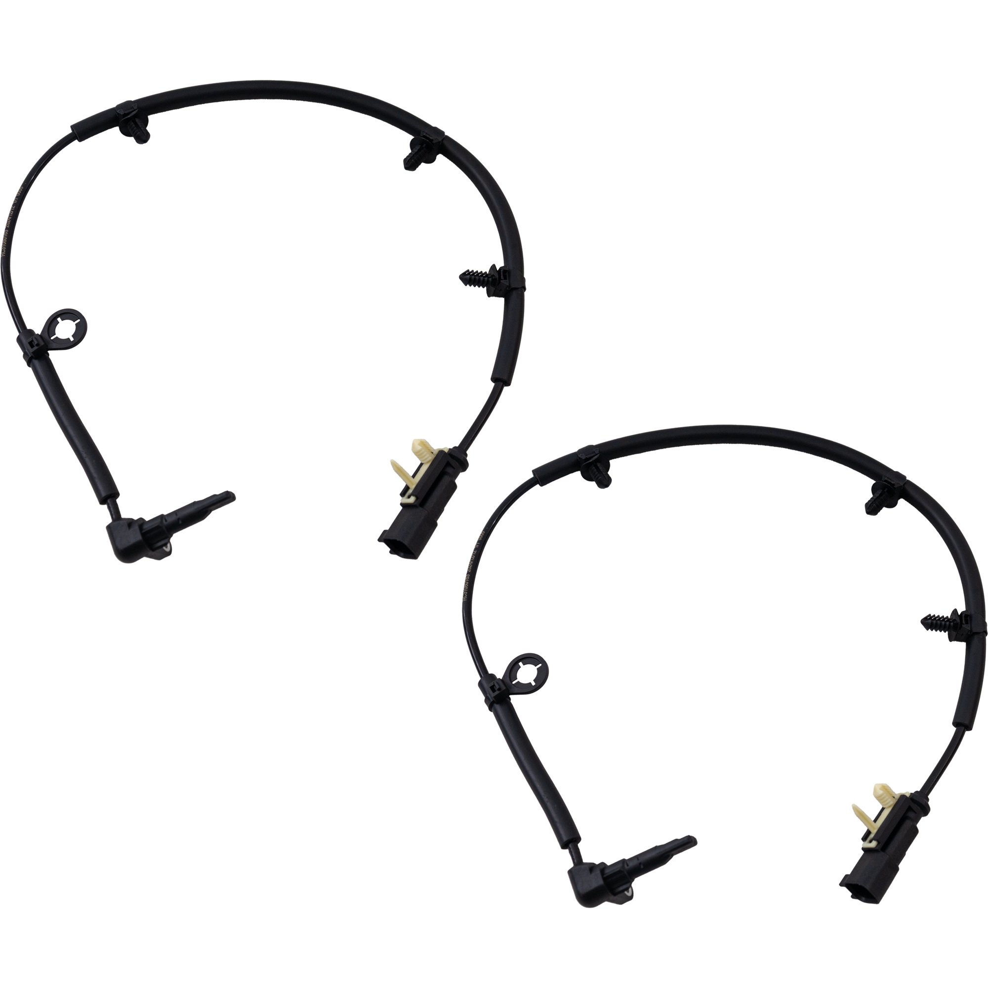 AM RAM 1500-19-20 REAR ABS SPEED SENSOR RH AND LH 2 Male Blade Terminals Female Square Connector SKU SET RC31080163-2 OEM 84449198-23376168-84316678-232