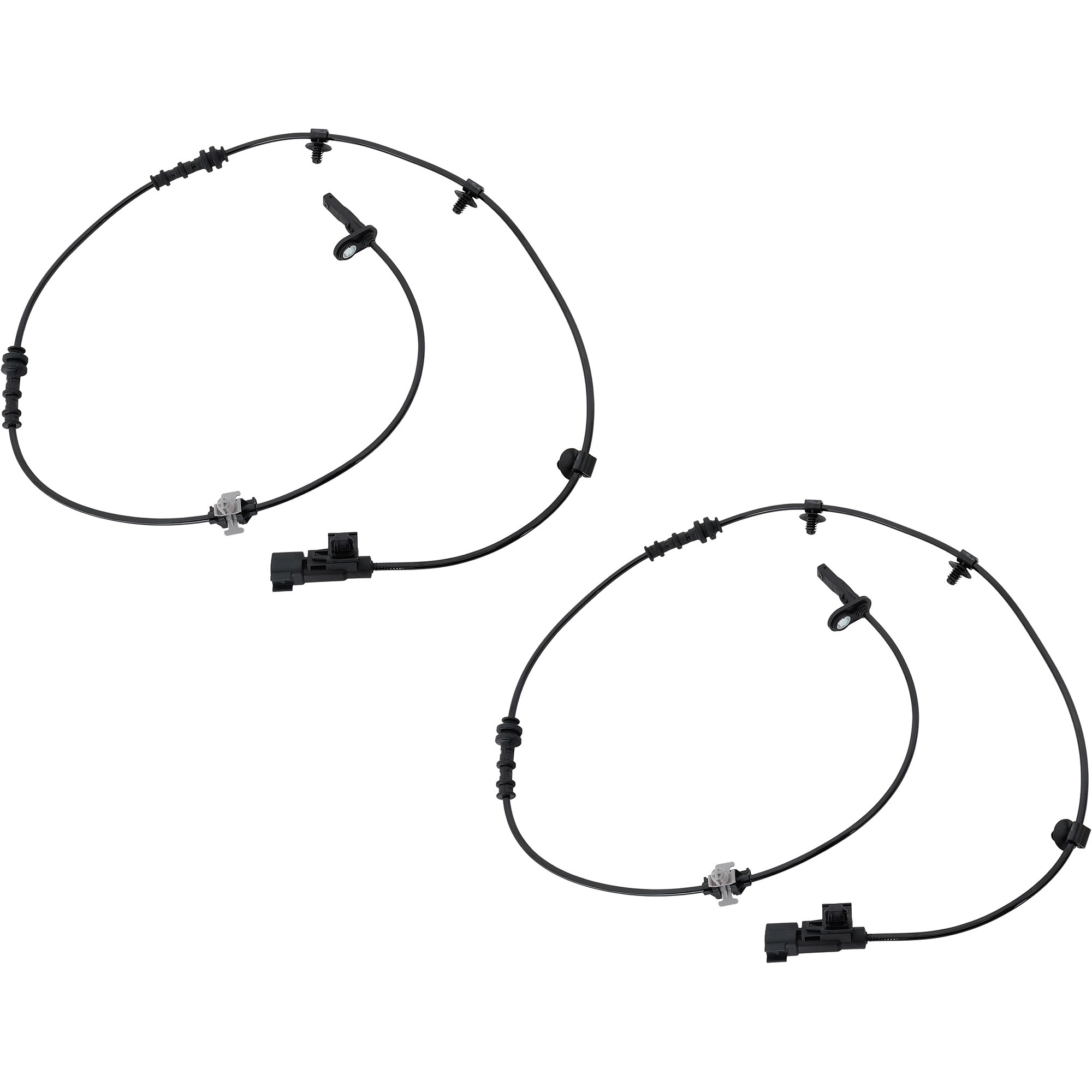 AM RAM 1500-19-20 REAR ABS SPEED SENSOR RH AND LH 2 Male Blade Terminals Female Square Connector SKU SET RC31080176-2 OEM 84613189