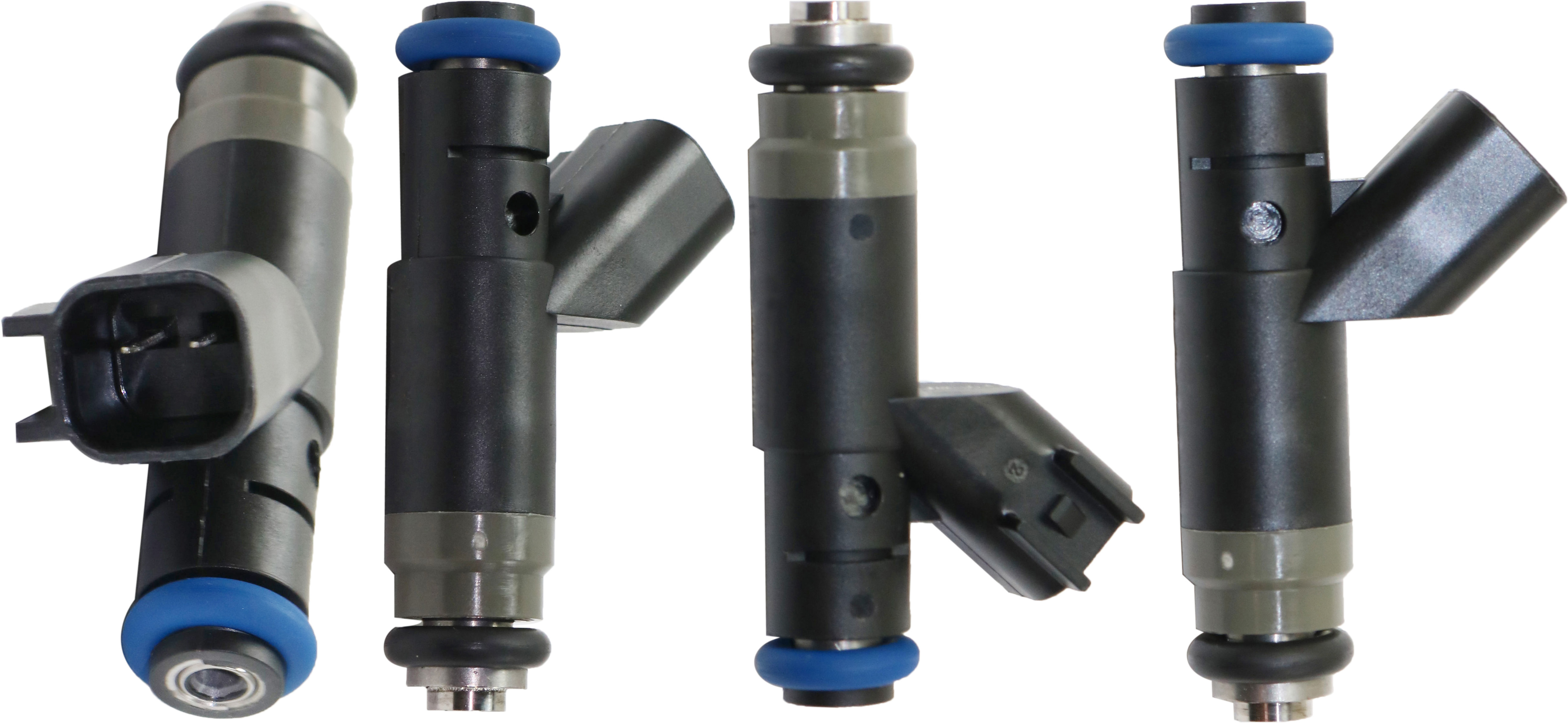 AM SEBRING 04-10 FUEL INJECTOR Set of 4 GAS 2 Male Blade type Terminals SKU SET RC31430002-4 OEM 4891573AA 4891573AB