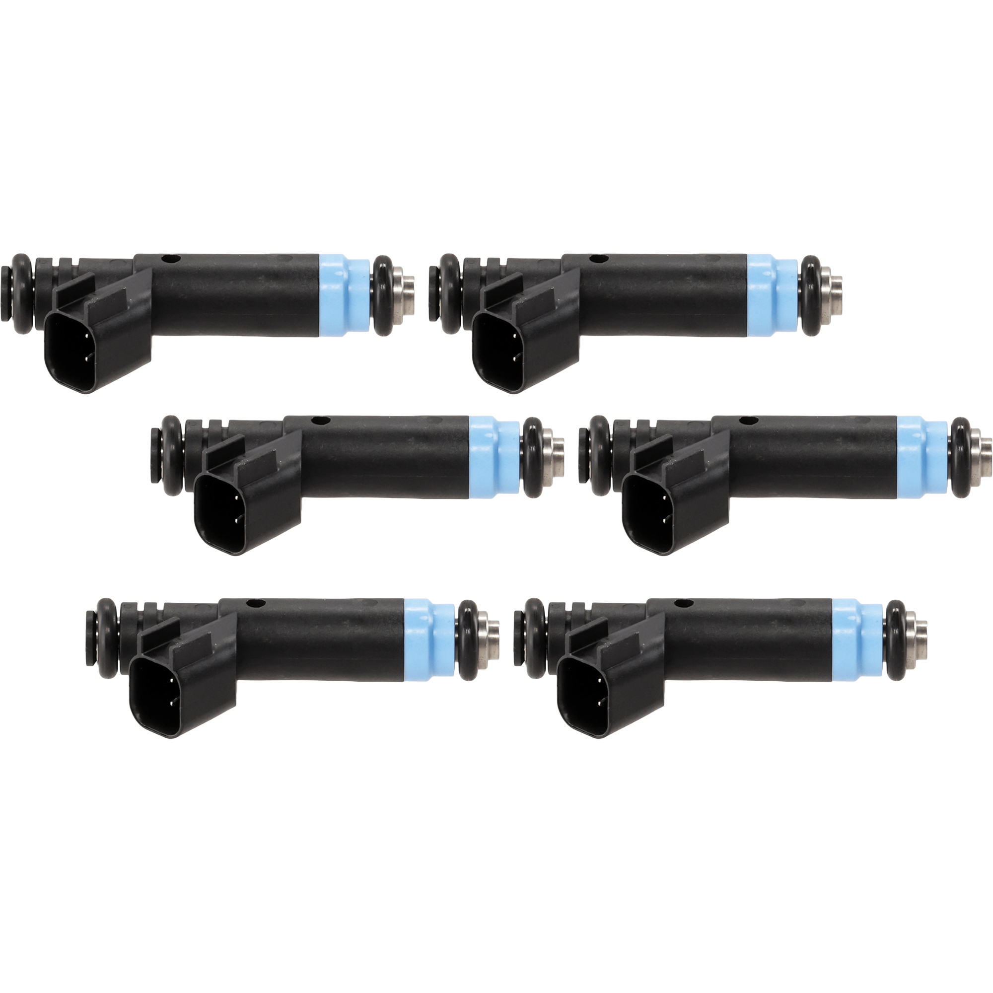 AM GRAND CARAVAN 01-07 PACIFICA 05-08 FUEL INJECTOR 3.8L Eng. GAS 2 Male Blade Terminal Top Feed System Type Set of 2 SKU SET RC31430009-6