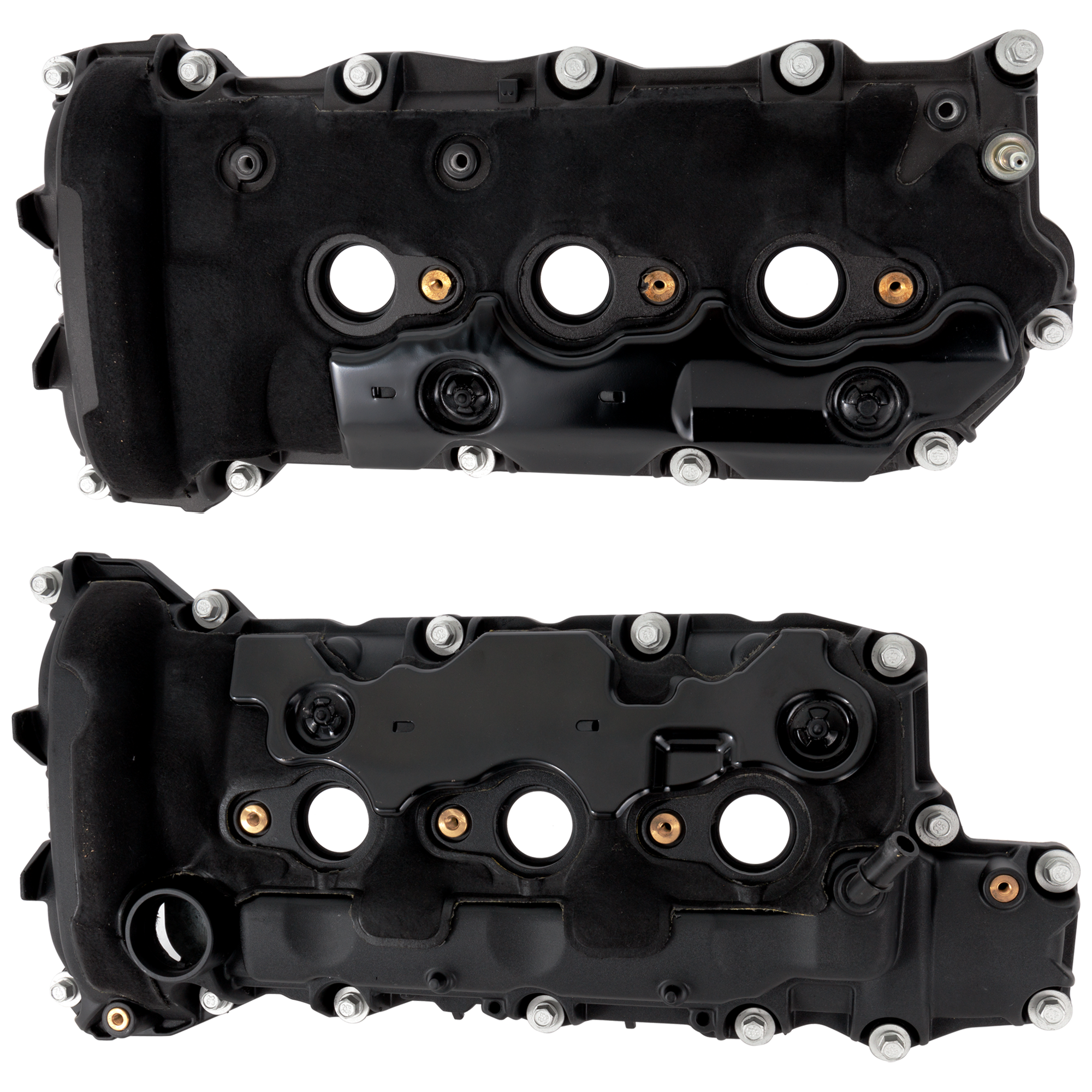 AM CTS 10-13 ENCLAVE 09-13 VALVE COVER RH AND LH 6Cyl. 3.0L 3.6L Eng. w Gasket and Bolts SKU SET RC32040017 OEM 12641260-12647772