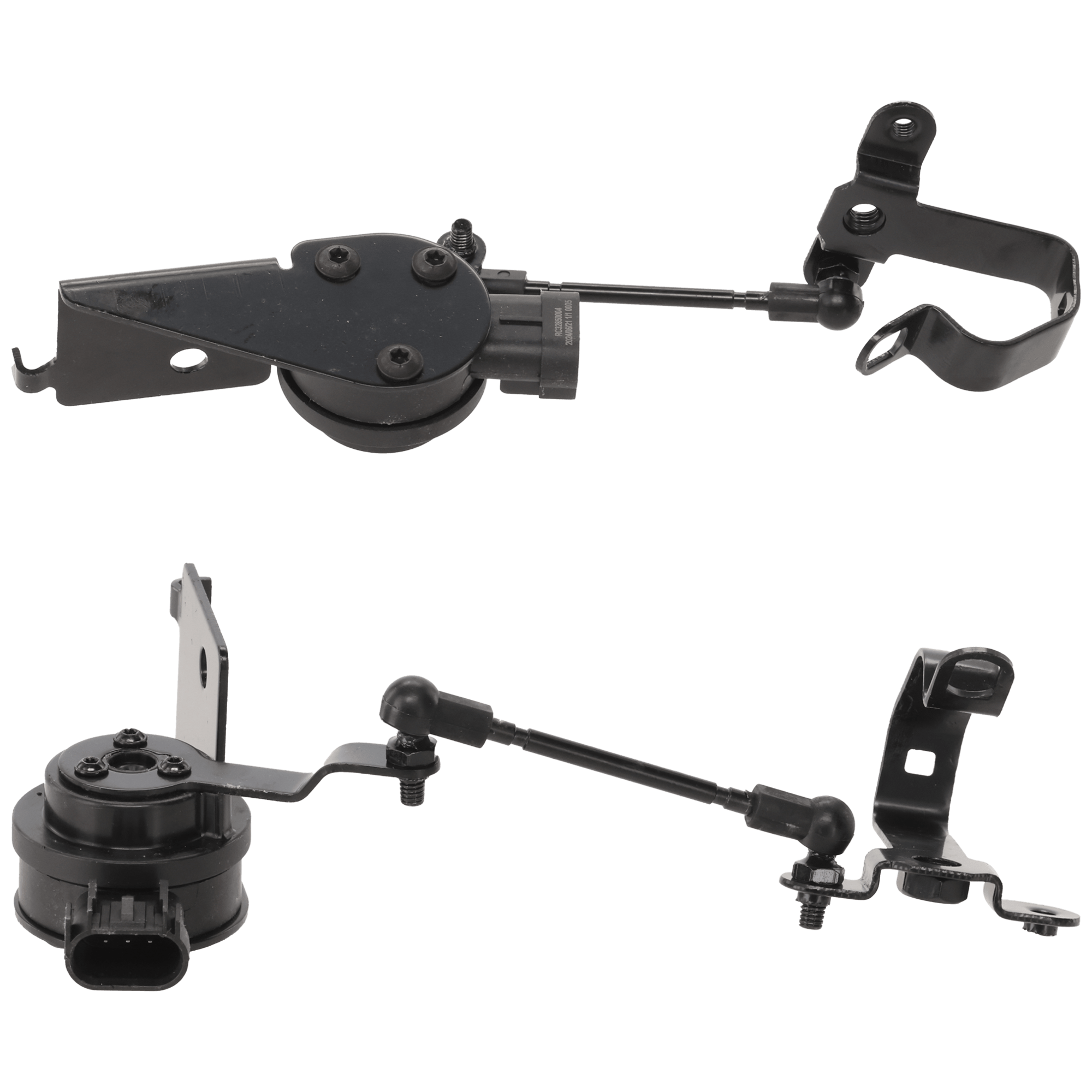 AM TAHOE SUBURBAN 15-20 REAR SUSPENSION RIDE HEIGHT SENSOR RH AND LH Black Plastic SKU SET RC32850003 OEM 23152100-23152101