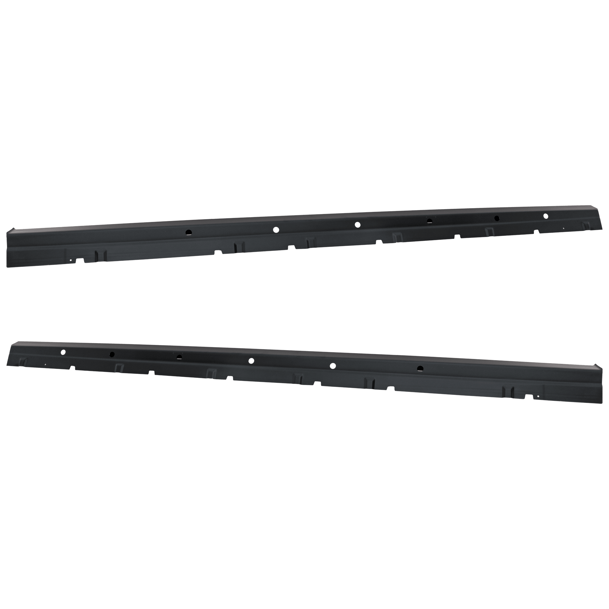 AM SILVERADO SIERRA 07-13 ROCKER PANEL RH AND LH Outer Steel Slip On Style 1.2mm Excludes 2007 Classic Crew Cab SKU SET RC43010003 OEM 864111-864112