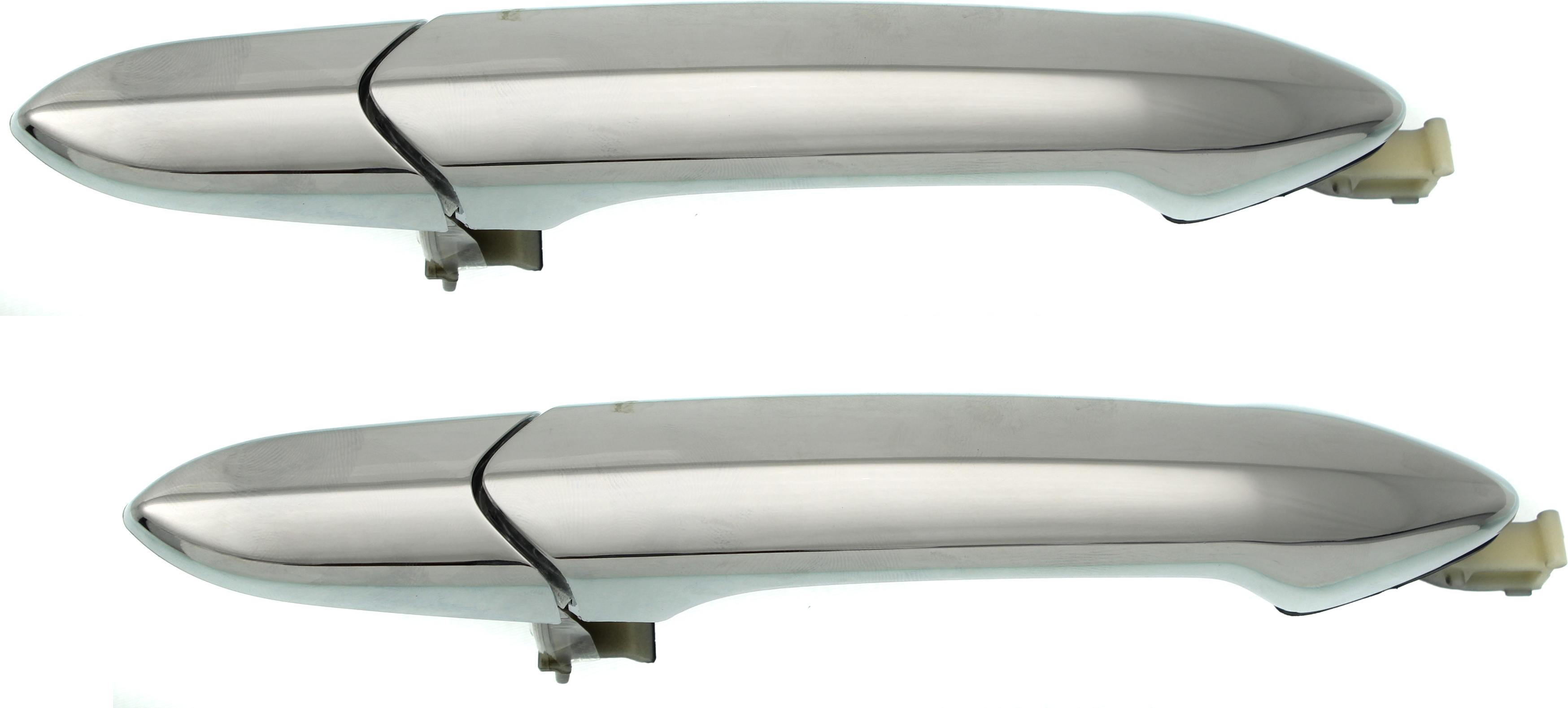 AM SPARK 16-22 FRONT EXTERIOR DOOR HANDLE RH AND LH Chrome w o Smart Entry and Keyhole SKU SET RC46210001CK 2 OEM 42417206