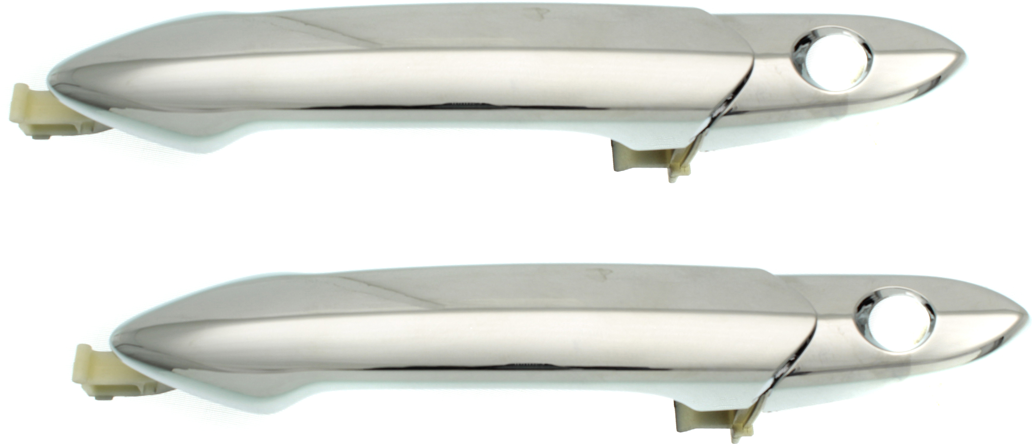 AM SPARK 16-22 FRONT EXTERIOR DOOR HANDLE RH AND LH Chrome w o Smart Entry w Cover and Keyhole SKU SET RC46210002C 2 OEM 94531919-42417206
