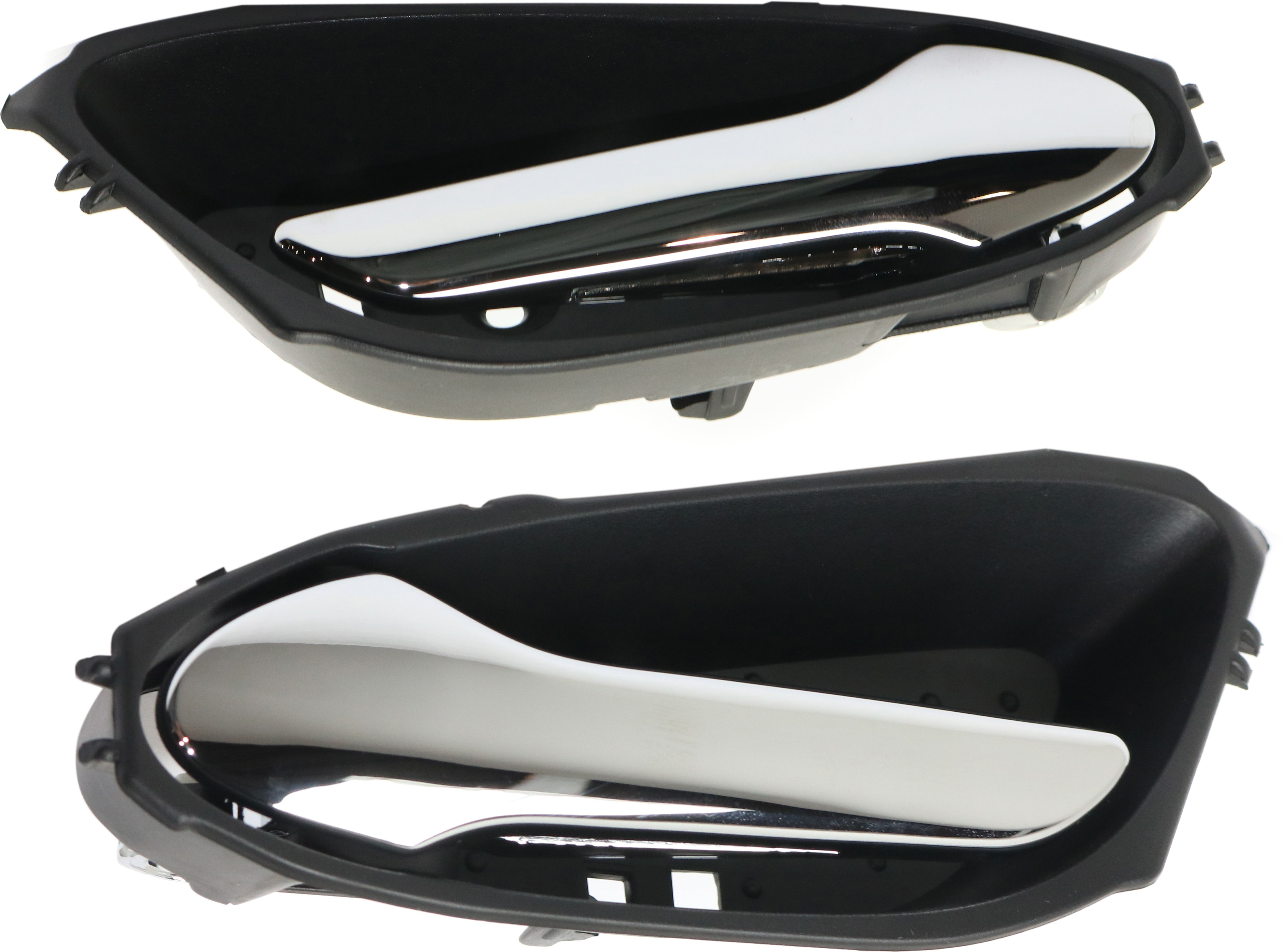 AM SPARK 16-22 FRONT OR REAR INTERIOR DOOR HANDLE RH AND LH Chrome SKU SET RC46210005 OEM 423-590-404-247-588-000-000-000-000