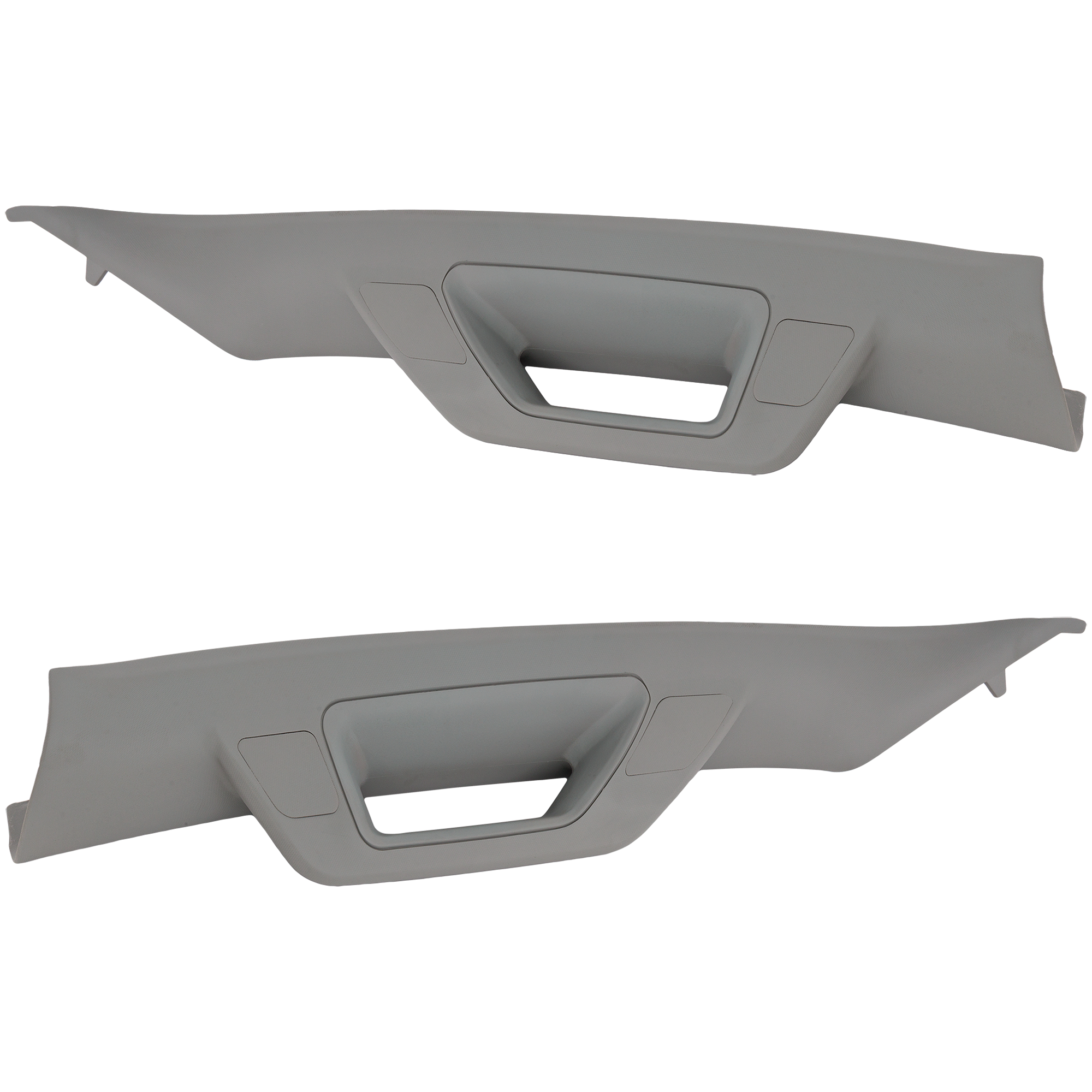 AM SILVERADO SIERRA 14-19 FRONT INTERIOR DOOR HANDLE RH AND LH Gray w o Door Lock Hole SKU SET RC46210031 OEM 23135698