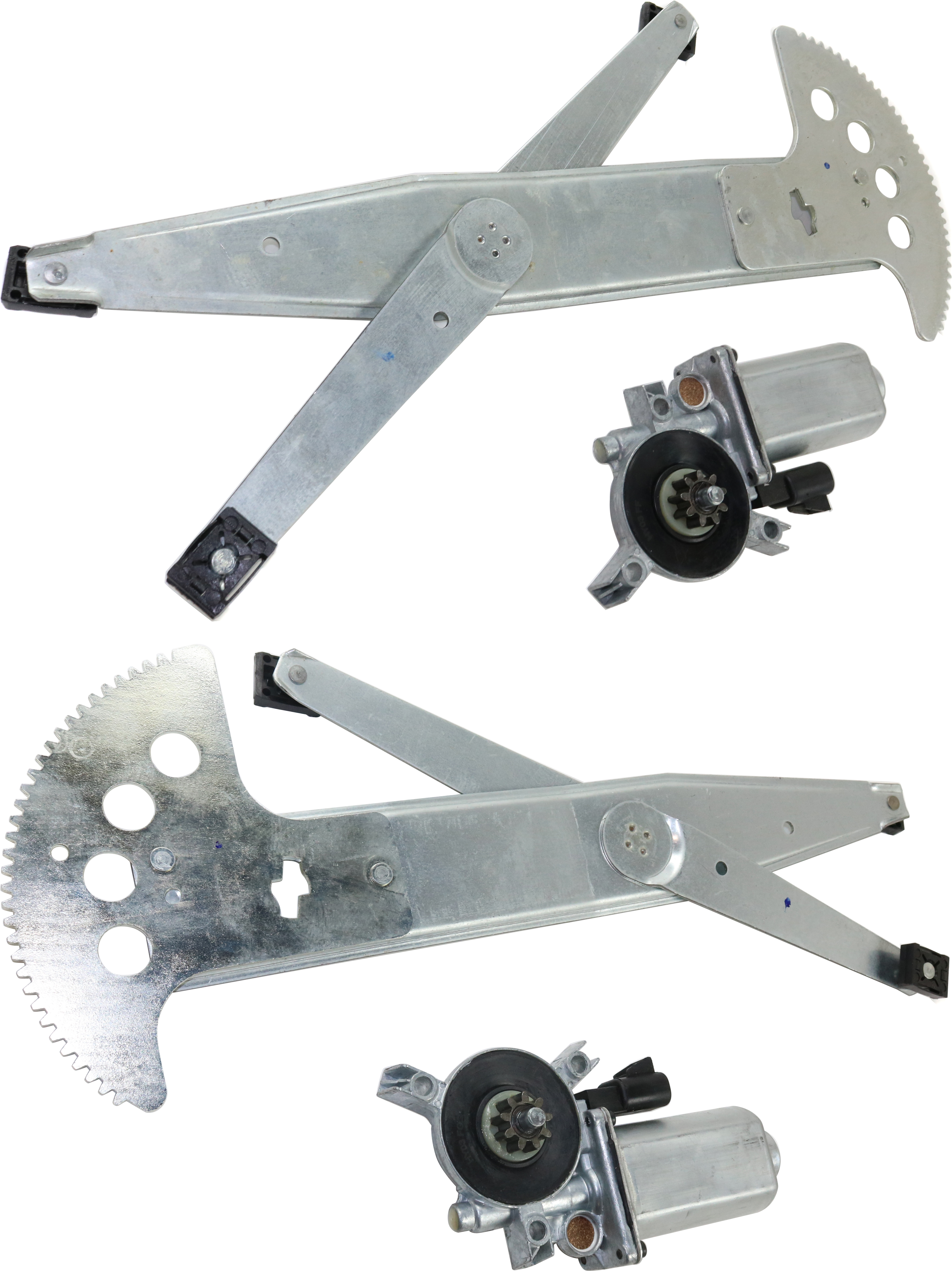 AM VENTURE 97-05 MONTANA 99-09 FRONT WINDOW REGULATOR RH and LH Power w Motor SKU SET RC46290007 Partslink GM1350189 GM1357107 GM1351189 GM1356107 OEM 16629470 PFM 22702139-16629471