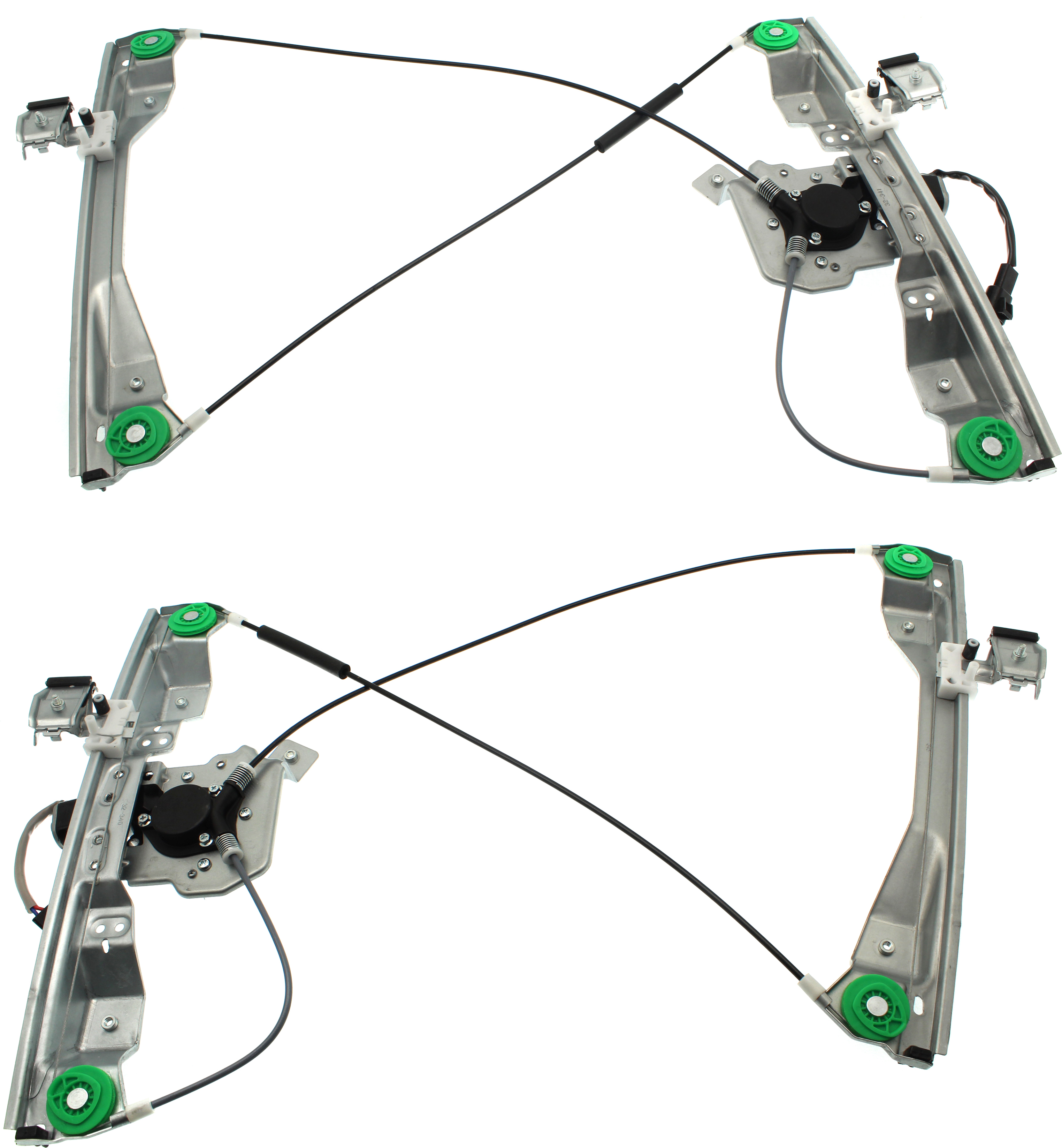 AM COBALT 05-10 G5-07-10 FRONT WINDOW REGULATOR RH and LH Power w Motor Coupe SKU SET RC46290013 Partslink GM1350179 GM1351179 OEM 193-698-662-585-220-000-000-000-000