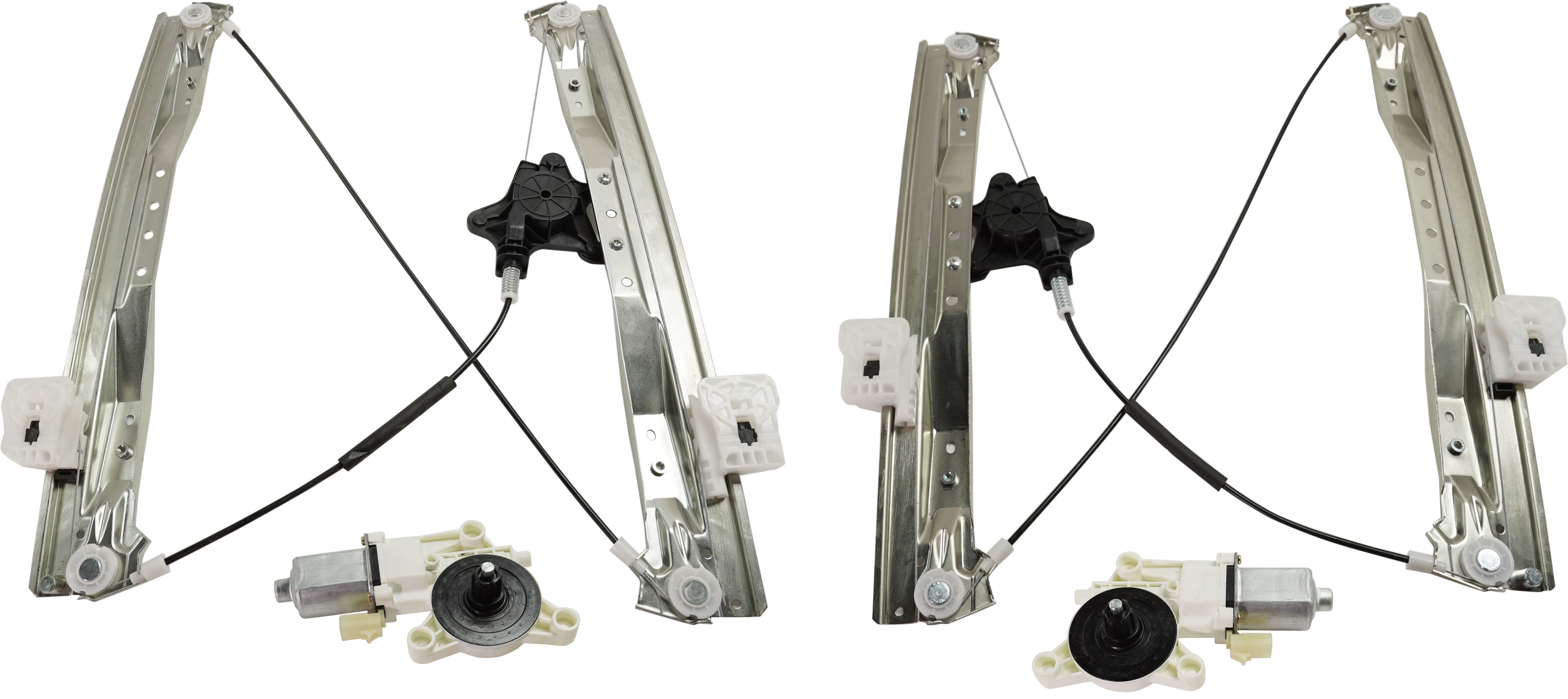 AM GRAND CARAVAN 08-20 TOWN AND COUNTRY 08-16 FRONT REGULATOR RH AND LH Set of 2 Power w Motor 2 Pins SKU SET RC46290017 Partslink CH1351148 CH1350148 OEM 68030654AA PFM 68030660AA 6803