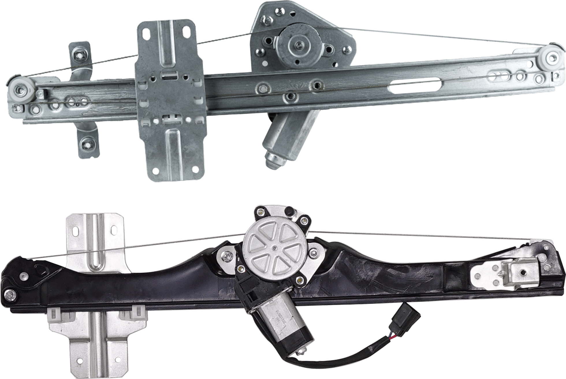 AM TRAVERSE 09-15 ACADIA 07-12 FRONT AND REAR WINDOW REGULATOR LH Power w Motor SKU SET RC46290024 Partslink GM1350214 GM1550137 OEM 20785728-25923944
