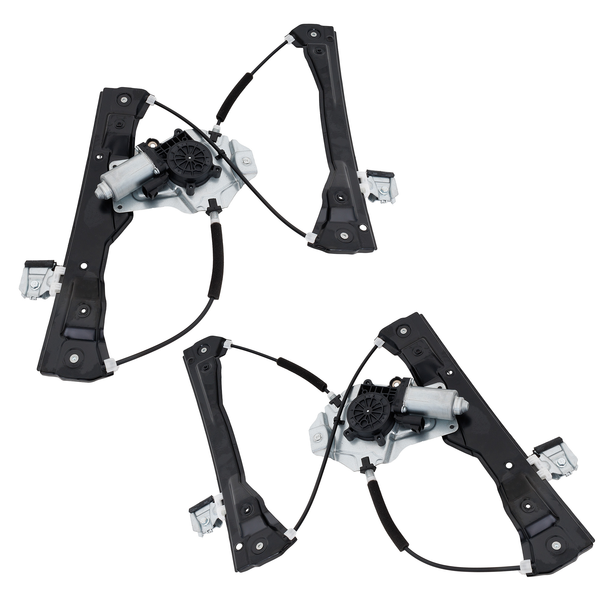 AM VOLT 11-14 FRONT WINDOW REGULATOR RH AND LH Assembly Power w Motor SKU SET RC46290053 OEM 22938326-25994200