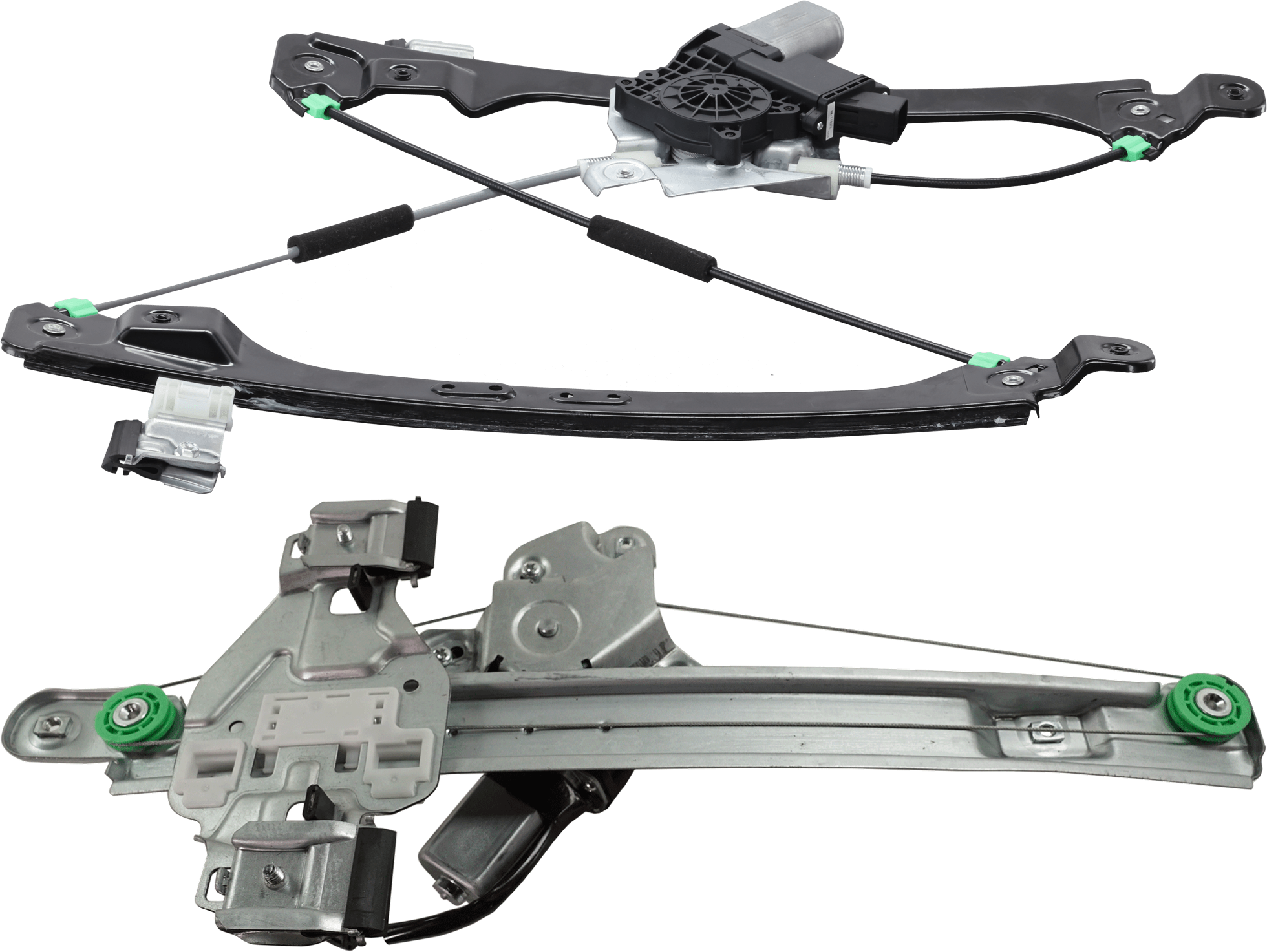 AM SRX 13-15 FRONT AND REAR WINDOW REGULATOR LH Power w Motor SKU SET RC46290060 Partslink GM1550165 OEM 22912130-23257824