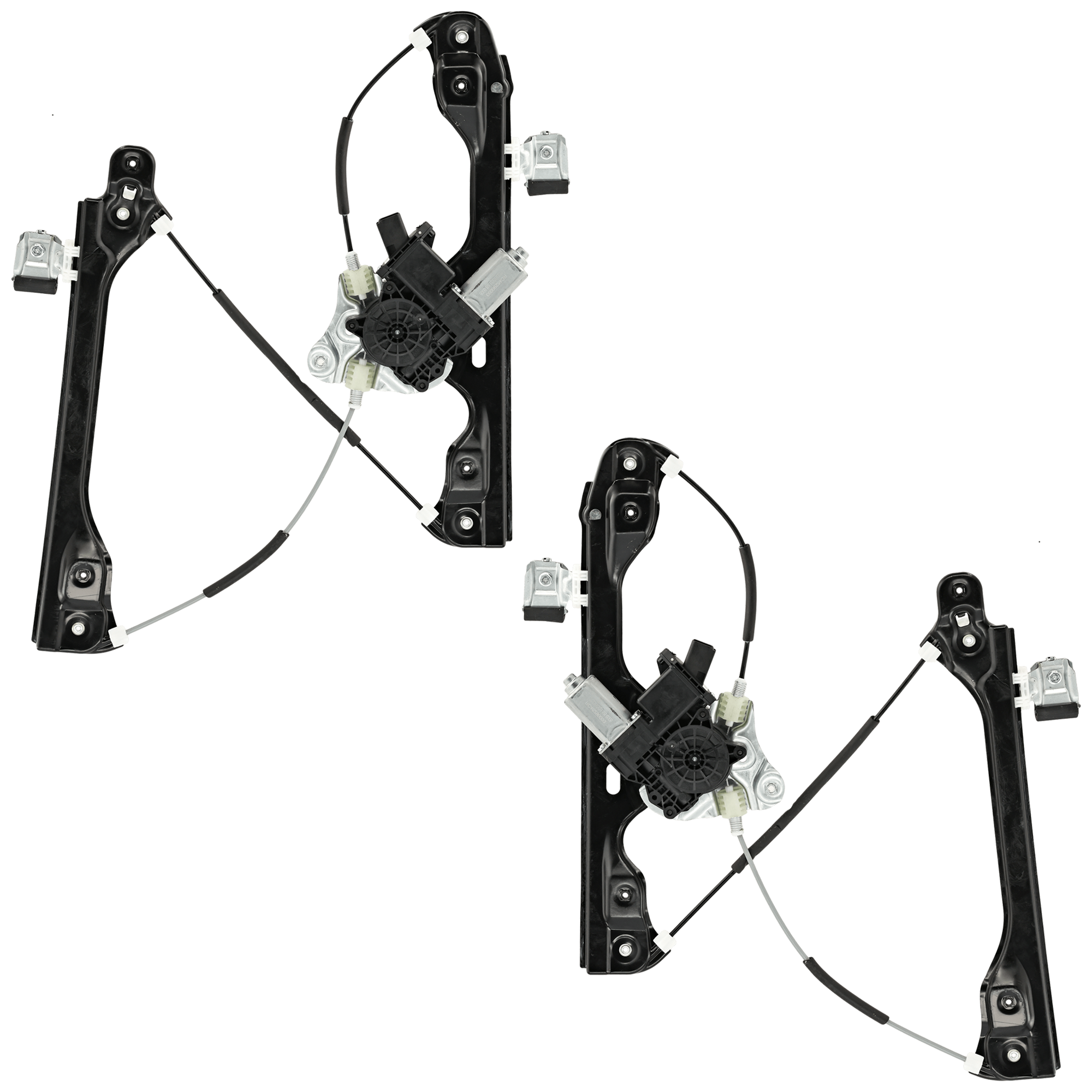 AM ATS 13-18 FRONT WINDOW REGULATOR RH AND LH w Motor SKU SET RC46290093 OEM 84005655-84005656