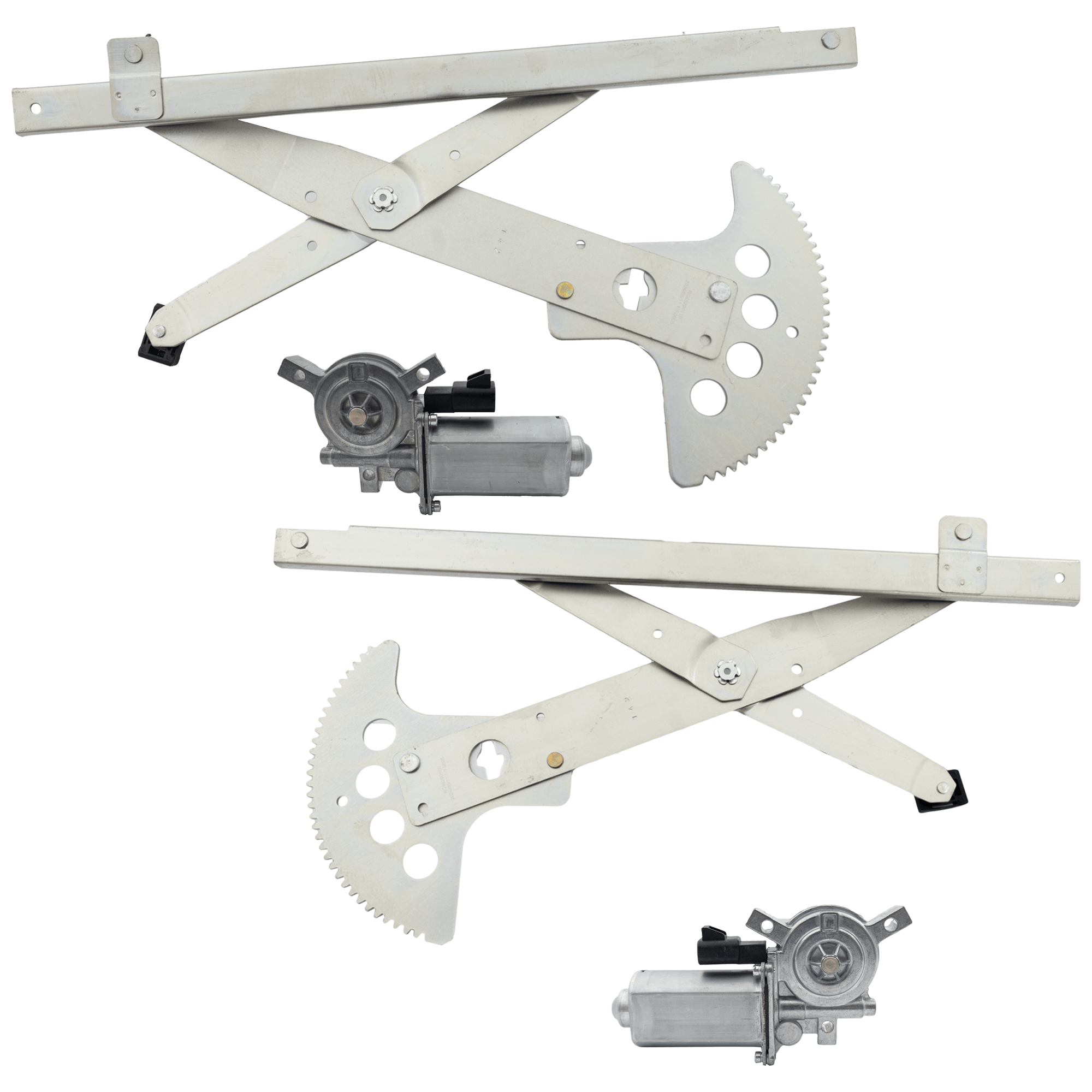 AM CLASSIC 04-05 CUTLASS 97-99 MALIBU 97-03 FRONT WINDOW REGULATOR RH AND LH Power w Motor SKU SET RC46290109 Partslink GM1350219 GM1351219 OEM 22723561 PFM 22723562 PFM