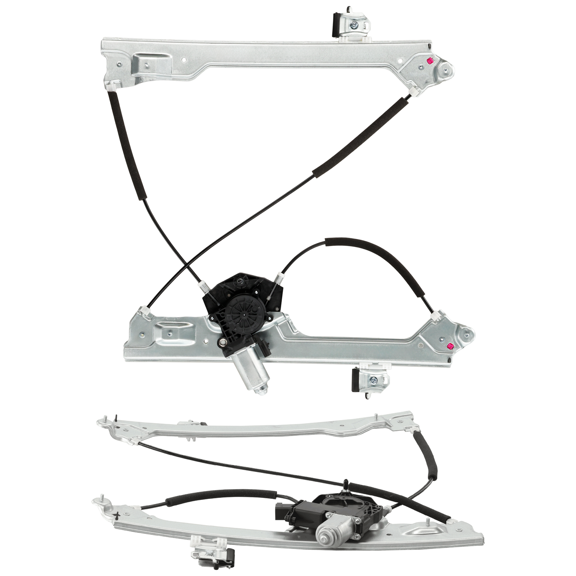 AM SILVERADO 1500-14-18 FRONT WINDOW REGULATOR RH AND LH Power w Motor Includes 19-19-1500 LD SKU SET RC46290117 OEM 23118069-84621038 PFM 84621036
