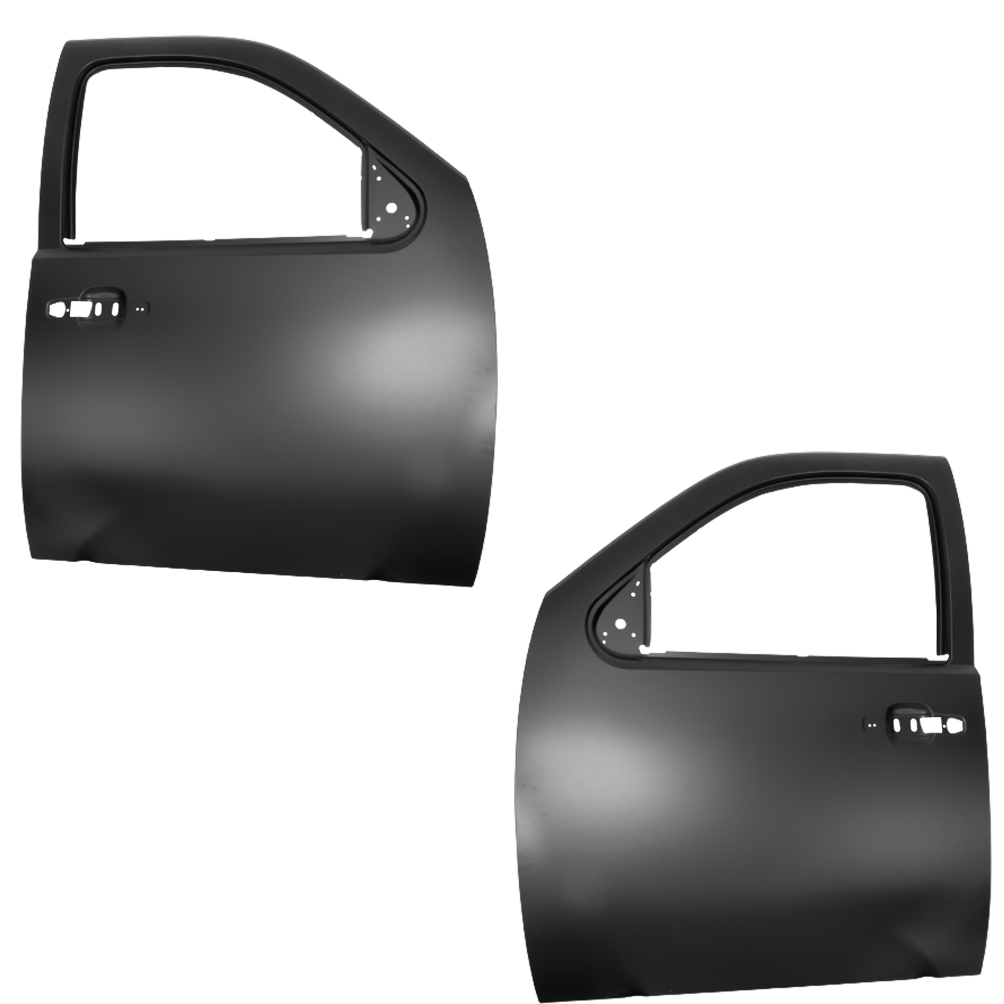 AM SILVERADO 2500-3500-07-14 AVALANCHE ESCALADE 07-13 FRONT DOOR PANEL RH AND LH Outer Steel SKU SET RC46840003 Partslink GM1301219 GM1300219 OEM 20840672-20840671