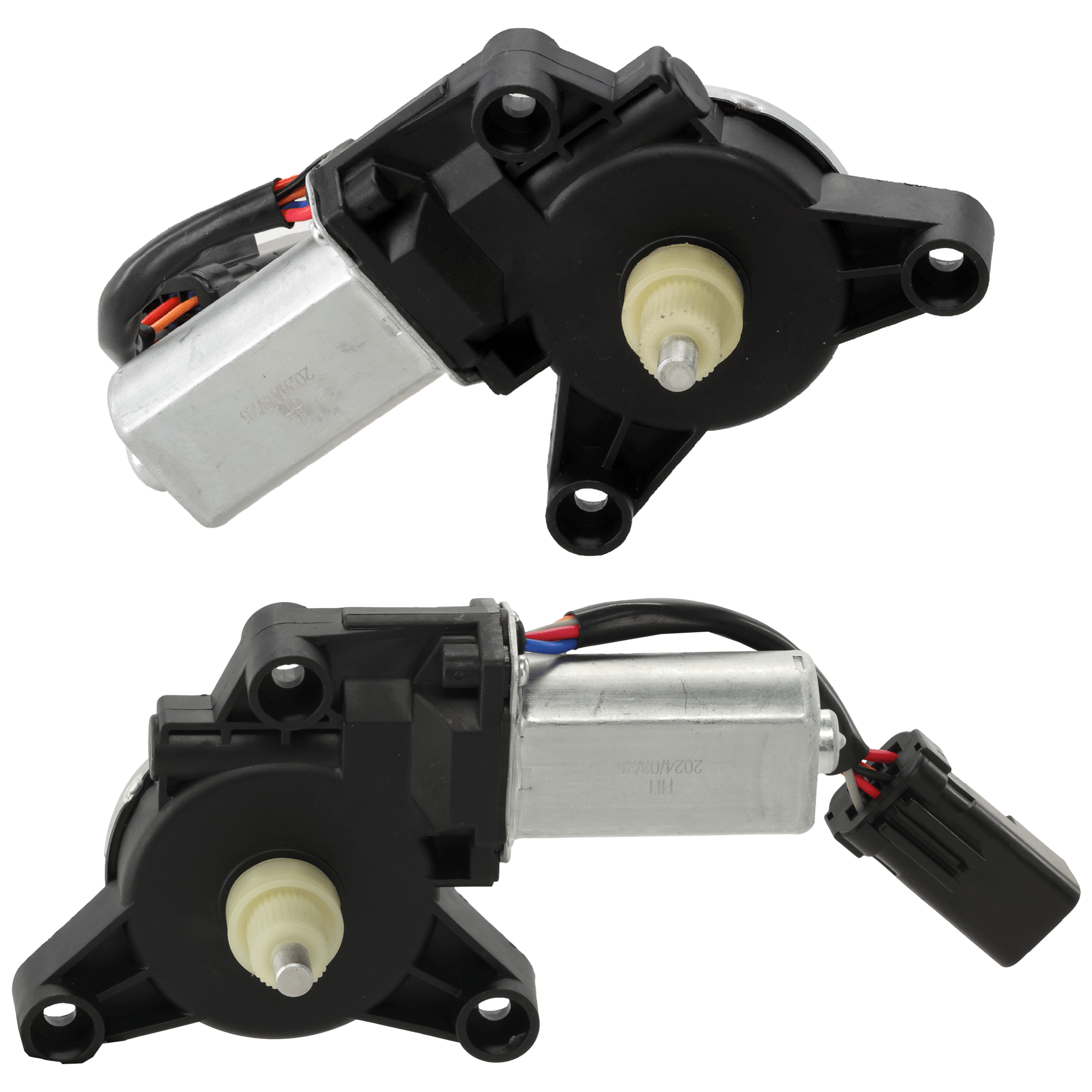 AM TOWN AND COUNTRY 08-16 GRAND CARAVAN 08-20 FRONT WINDOW REGULATOR MOTOR RH AND LH Power w Motor 2 Pins SKU SET RC46870001 OEM 68030656AA PFM 68030657AA PFM