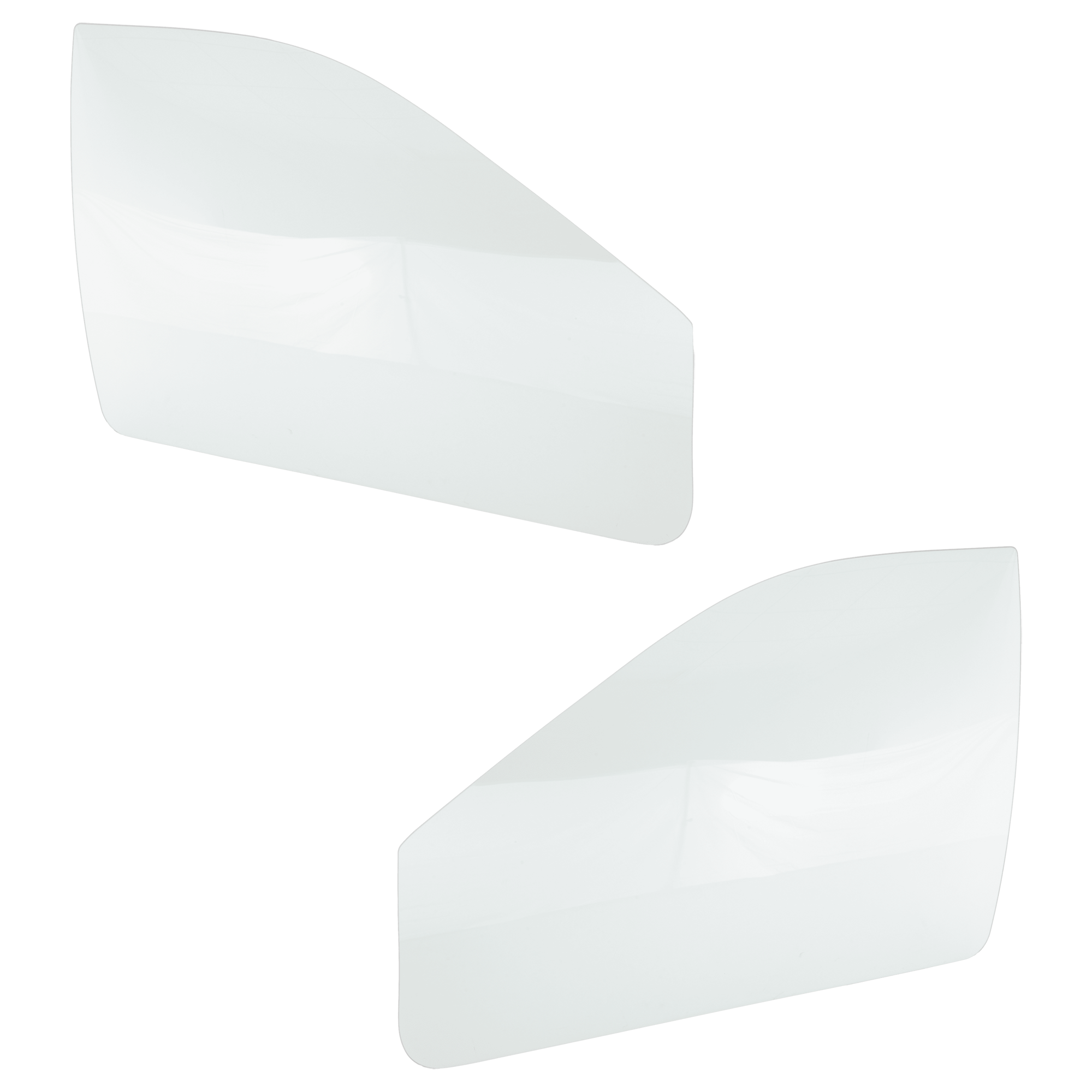 AM CARAVAN TOWN COUNTRY 04-05 FRONT DOOR GLASS RH AND LH Green Tint SKU SET RC48010019 OEM 4894586AA 4894587AA