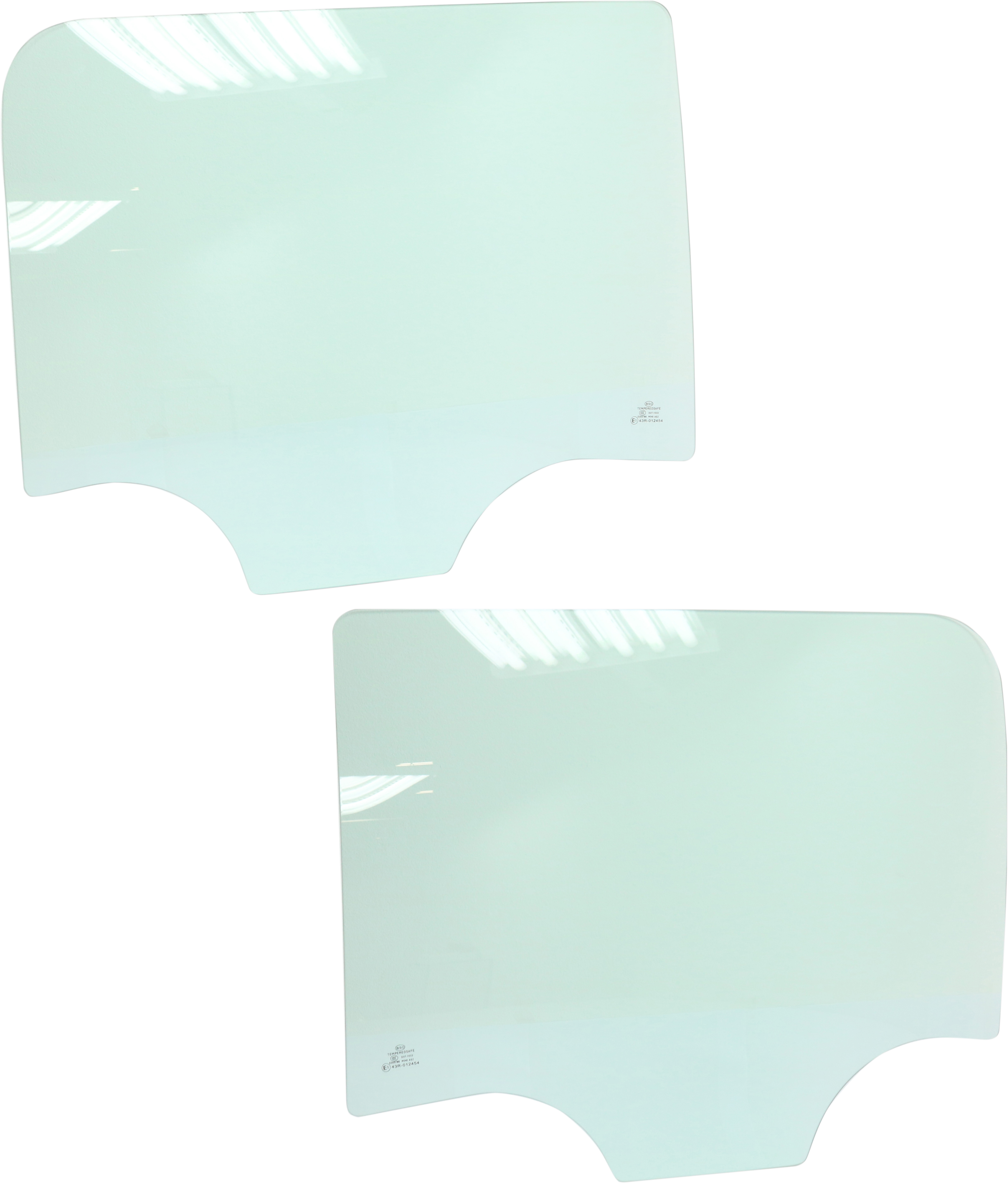 AM SILVERADO SIERRA 1500-14-18-2500 HD 3500 HD 15-19 REAR DOOR GLASS RH AND LH Green Tint Crew Cab SKU SET RC48130001 OEM 22839367 DD12195GTNN 22839368