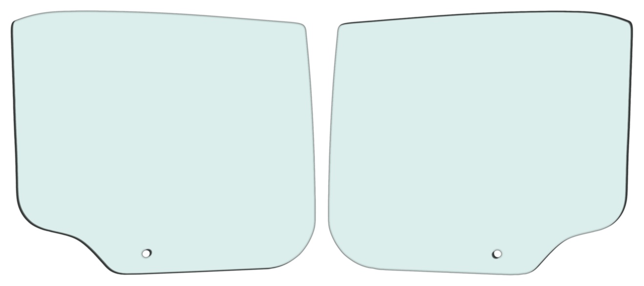 AM CHRYSLER 300-11-23 REAR DOOR GLASS RH AND LH Green Tint w Solar SKU SET RC48130029 OEM 55113490AD 55113491AD