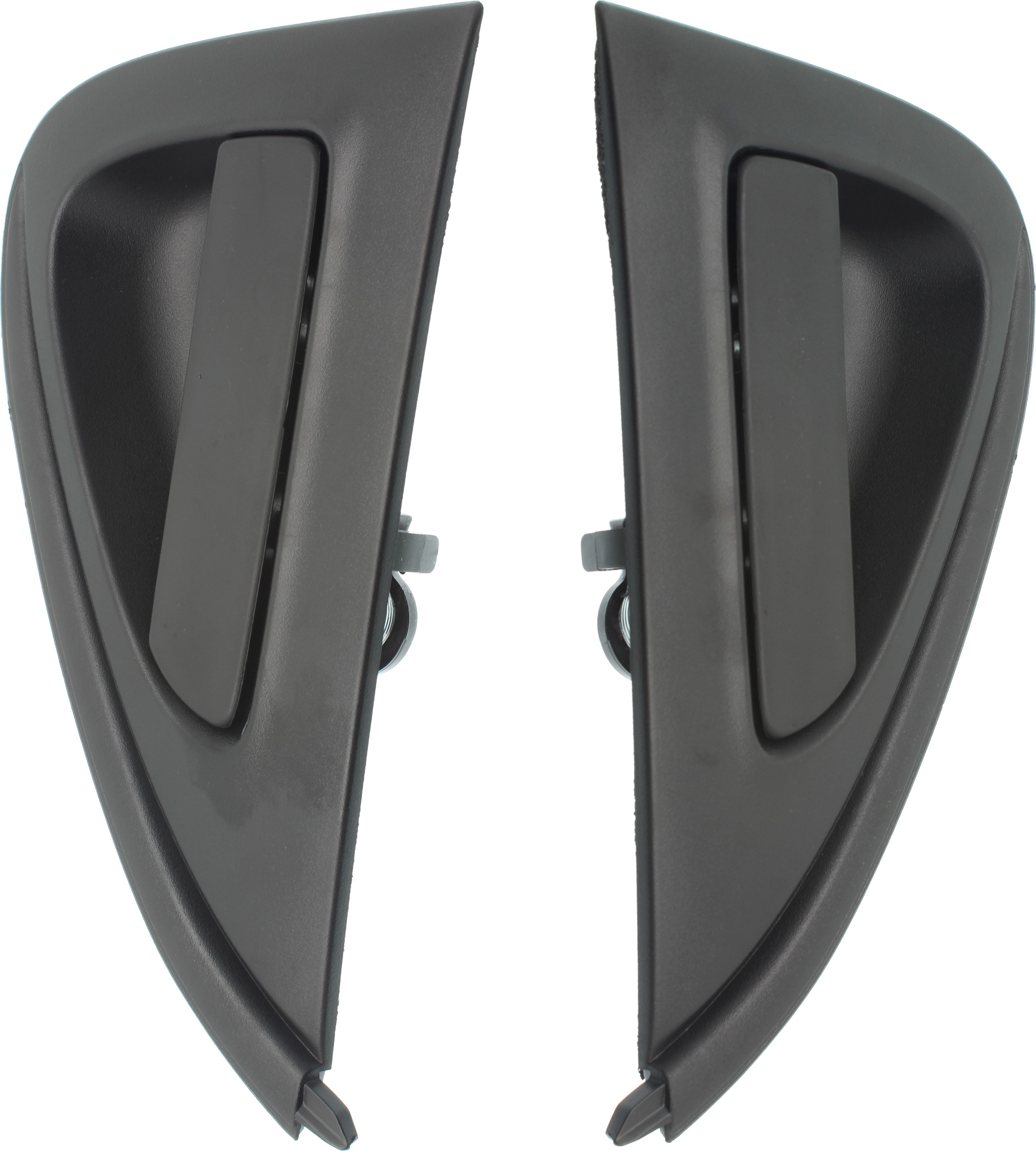 AM SPARK 16-20 REAR EXTERIOR DOOR HANDLE RH AND LH Outside Textured Black w o Rod SKU SET RC49130001 OEM 9-510-366-295-103-660