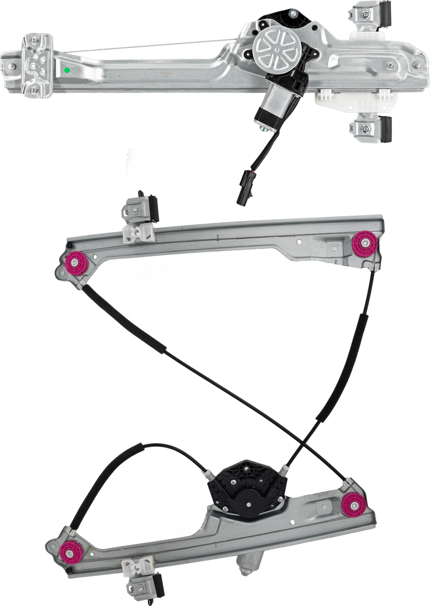 AM SILVERADO 1500-14-18 FRONT AND REAR WINDOW REGULATOR RH Power w Motor Includes 19-1500 LD SKU SET RC49170001 A Partslink GM1551159 OEM 23118069-84621038 PFM 84043807