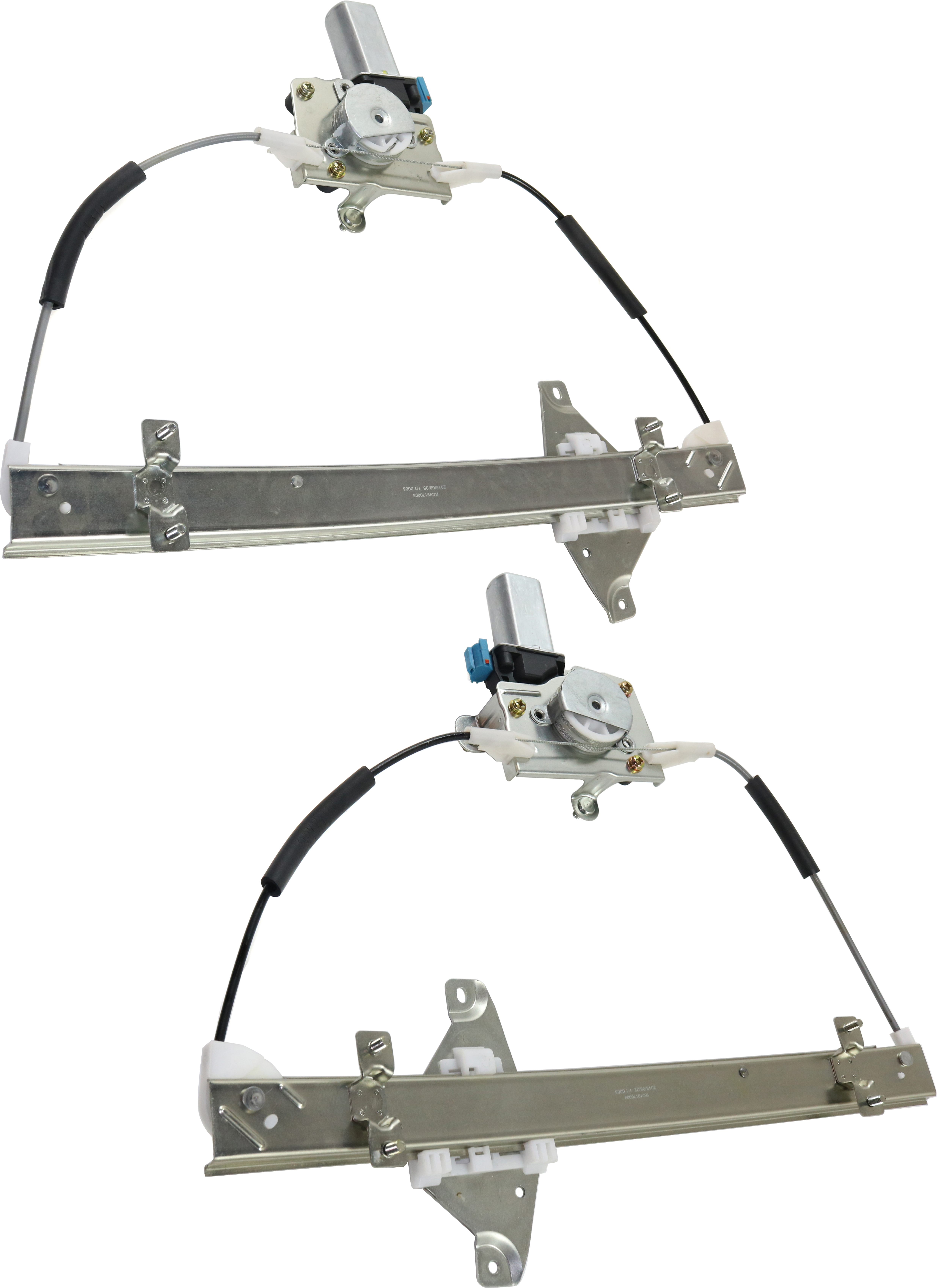 AM AVEO 07-11 REAR WINDOW REGULATOR RH AND LH Set of 2 Power w Motor Sedan SKU SET RC49170003 OEM 94567374-95391354-94567375-953