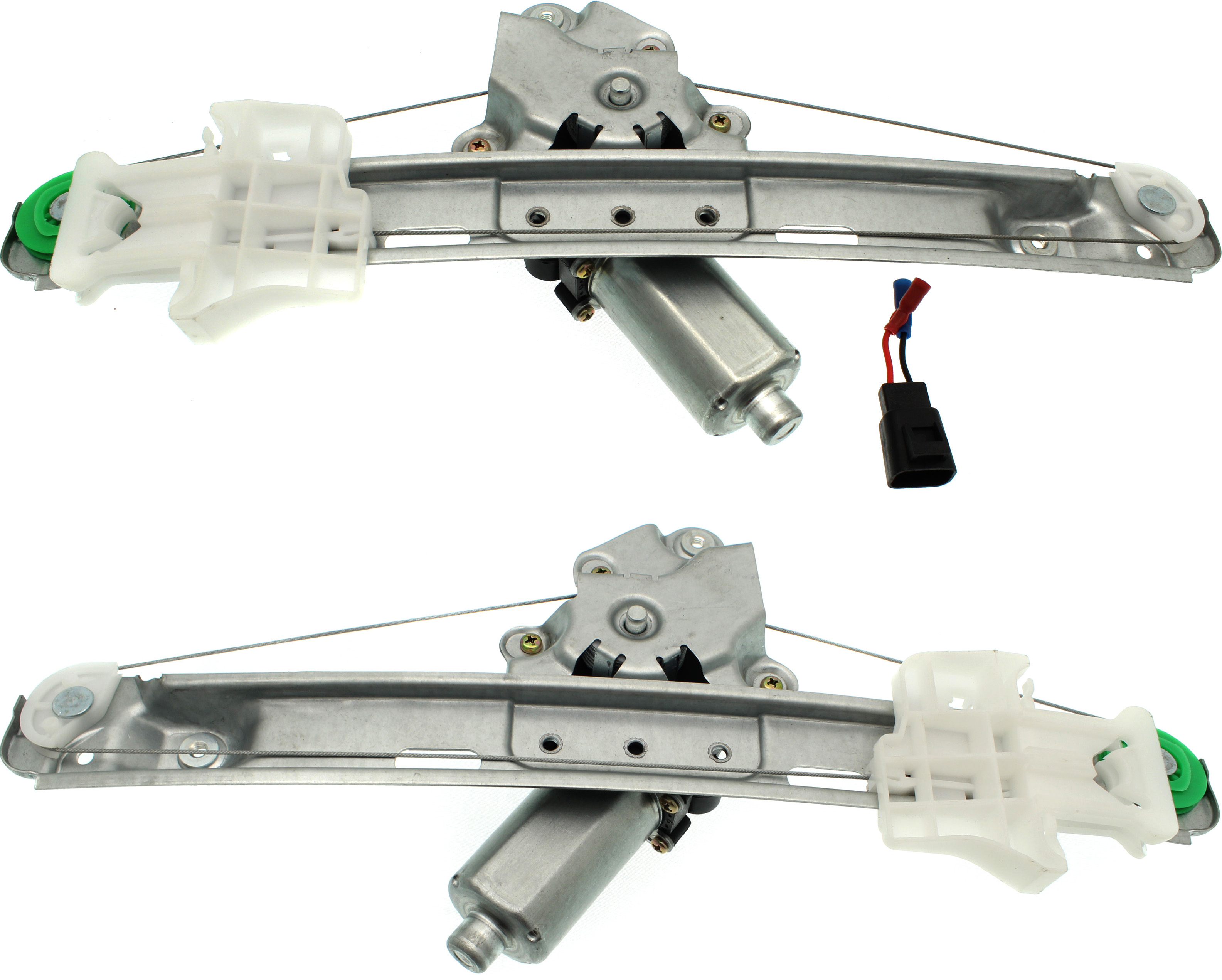 AM MALIBU 05-08 REAR WINDOW REGULATOR RH AND LH Power w Motor SKU SET RC49170005 Partslink GM1550149 GM1551149 OEM 25797228-25797227