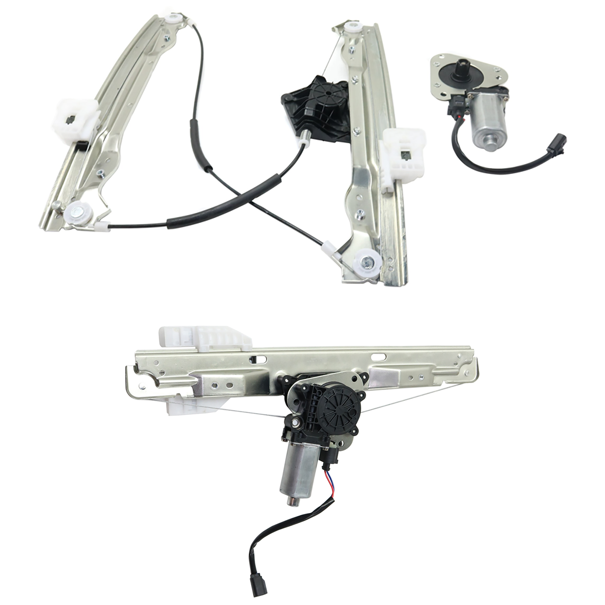 AM AVENGER 08-10 FRONT AND REAR WINDOW REGULATOR RH Power With Motor SKU SET RC49170009 B Partslink CH1351149 OEM 68023490AA PFM 68020566AA 6802