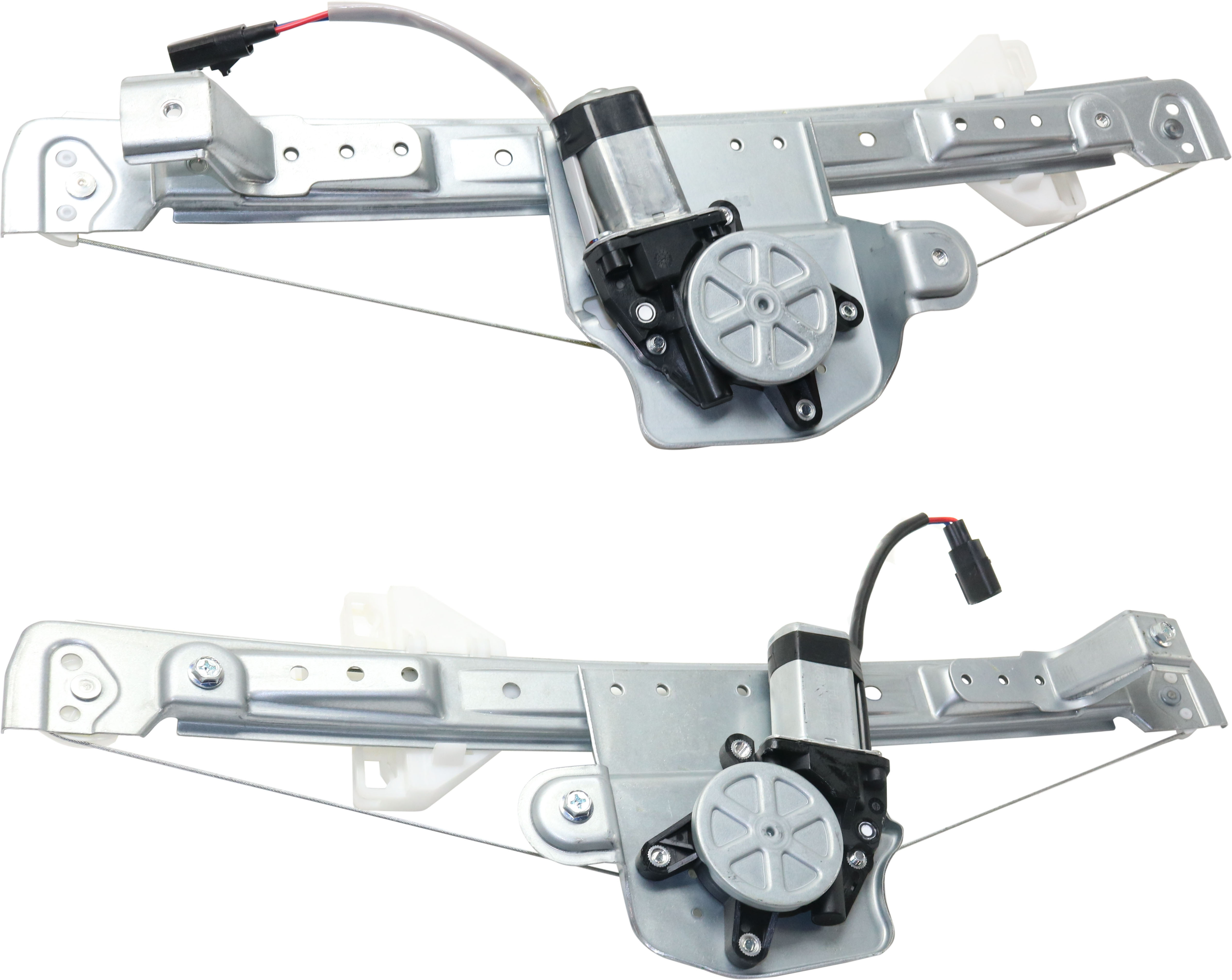 AM PACIFICA 04-08 REAR WINDOW REGULATOR RH AND LH Power w Motor SKU SET RC49170013 Partslink CH1551121 CH1550121 OEM 5020790AA 4894272AA 5020791AA