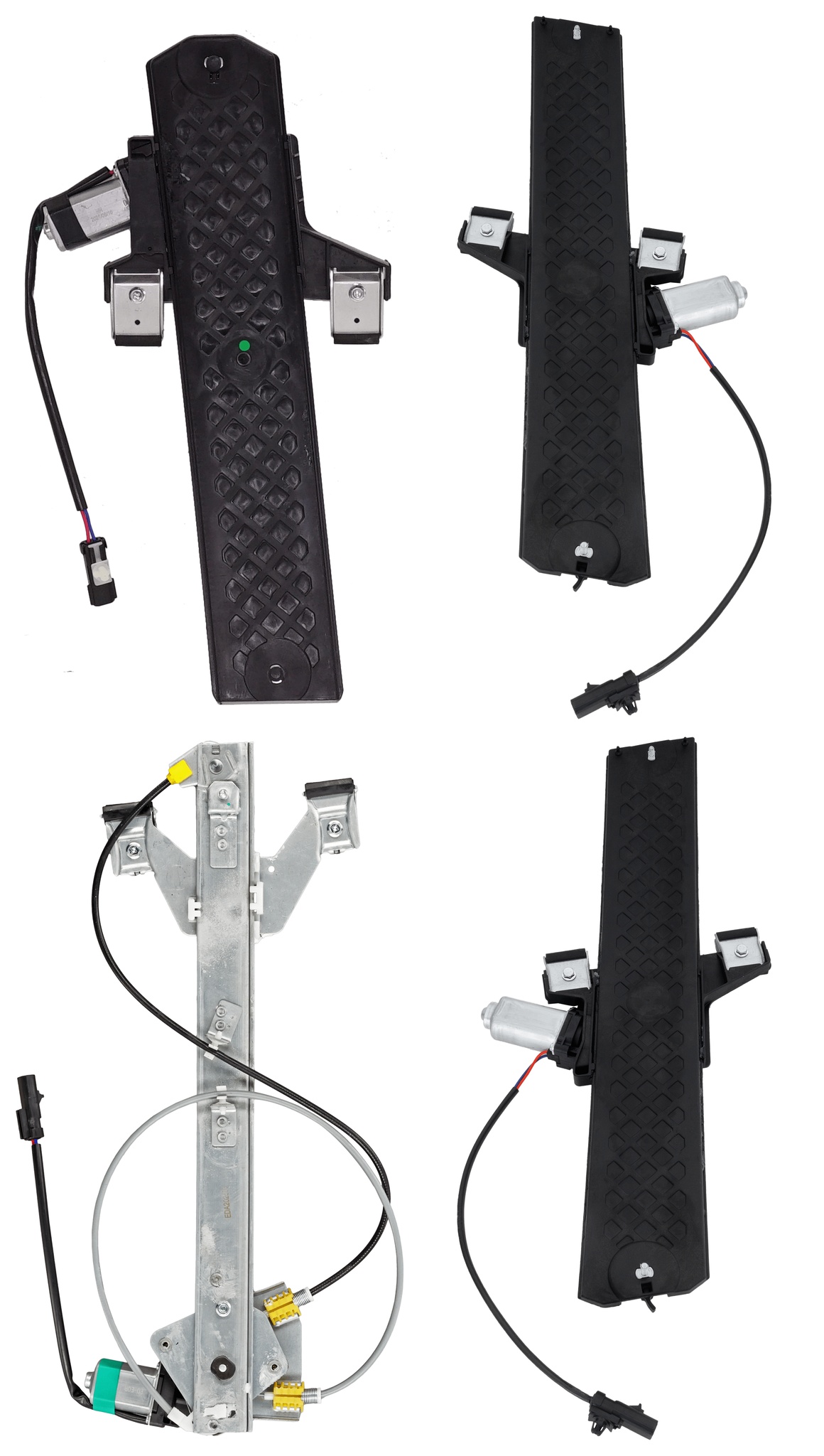 AM PT CRUISER 06-10 FRONT AND REAR WINDOW REGULATOR RH AND LH Power With Motor SKU SET RC49170015-4 Partslink CH1351191 OEM 5067590AE 5067590AA 5067591AE