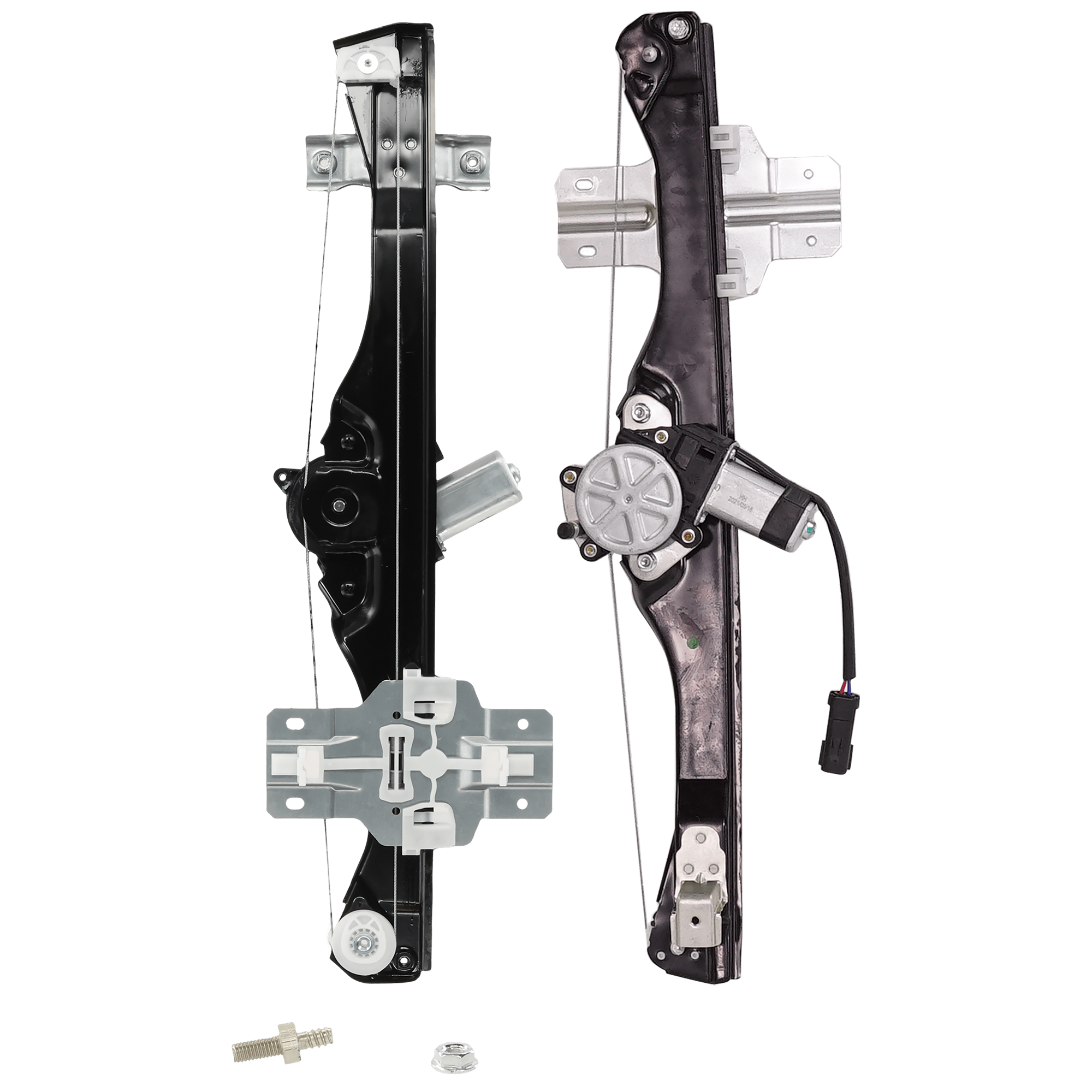 AM ENCLAVE 13-15 FRONT AND REAR WINDOW REGULATOR RH Power With Motor SKU SET RC49170017 A Partslink GM1351214 GM1551168 OEM 22867700-25901213