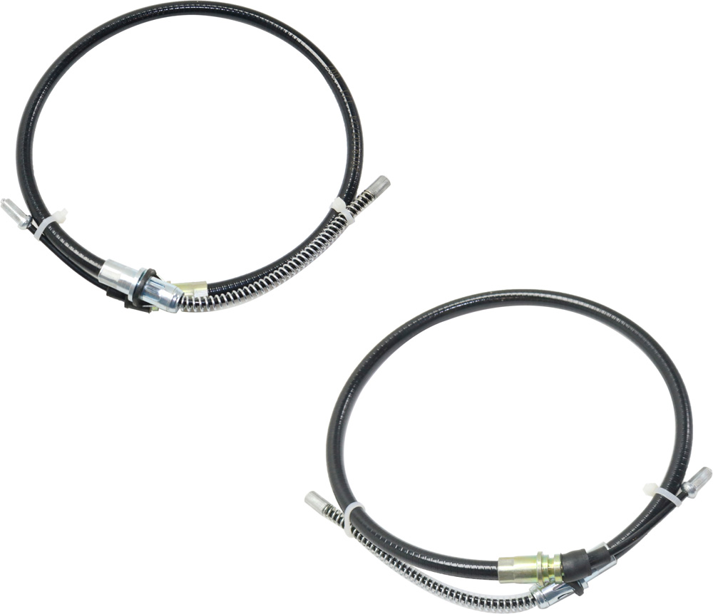 AM CAMARO 67-69 NOVA 70-79 PARKING BRAKE CABLE Rear RH and LH SKU SET RC50290001-2 OEM 3934645-3988527