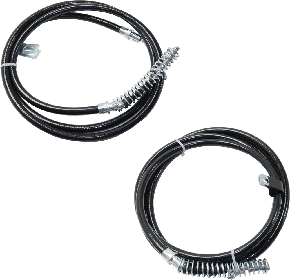 AM SILVERADO 1500 SIERRA 1500-99-07 PARKING BRAKE CABLE Rear RH and LH Rear Disc Brakes w 2 Wheel Steering SKU SET RC50290003 OEM 15189792-15189791