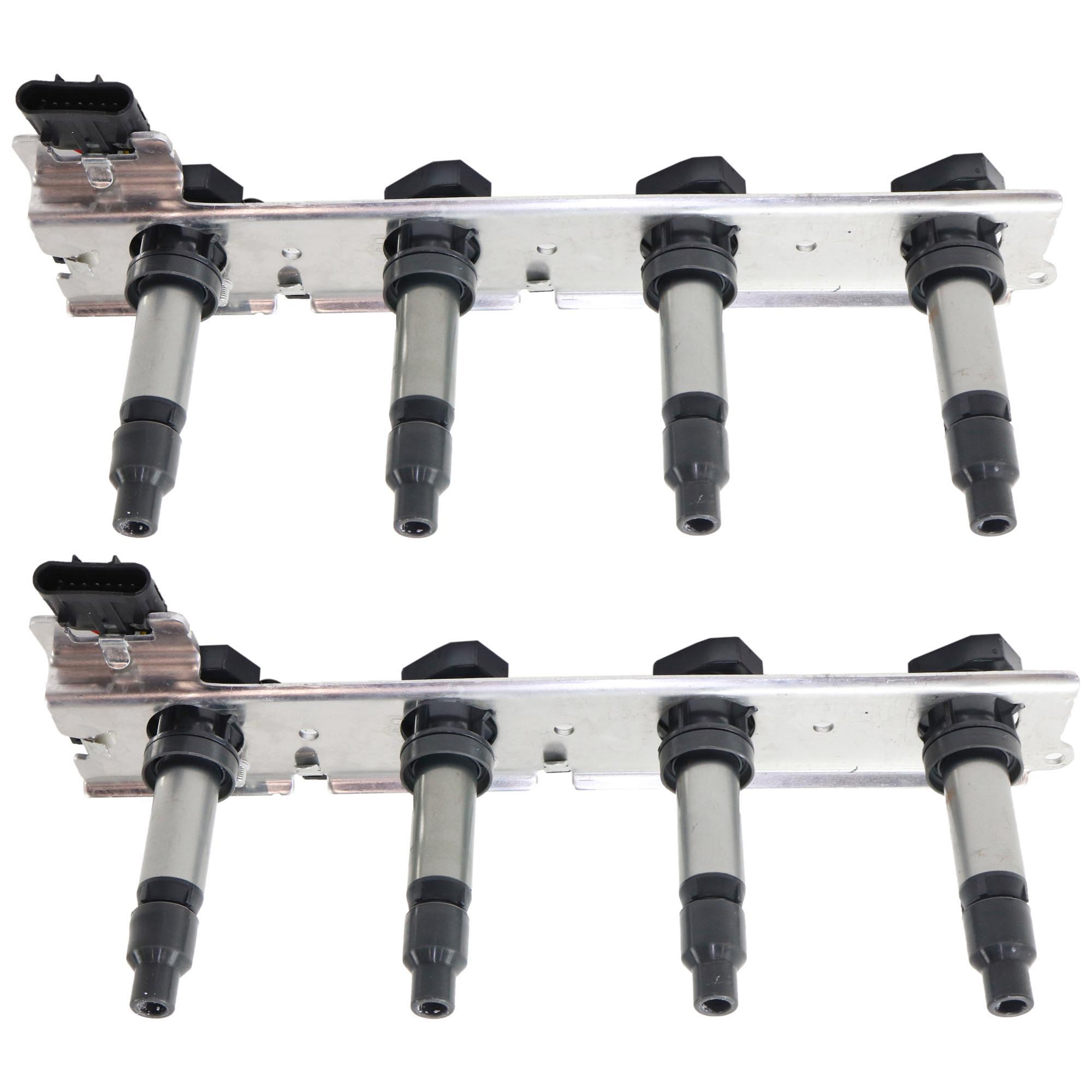 AM DEVILLE 04-05 SRX XLR 04-06 IGNITION COIL Set of 2 For 8 Cylinder Eng. SKU SET RC50460003-2 OEM 1-258-576-589-017-770