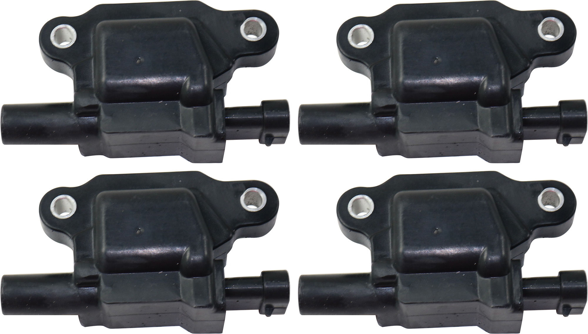 AM CORVETTE 05-13 EXPRESS VAN 08-20 IGNITION COIL Square Coil 4 Male Blade type Terminals Set of 4 SKU SET RC50460007-4 OEM 12570616-12611424