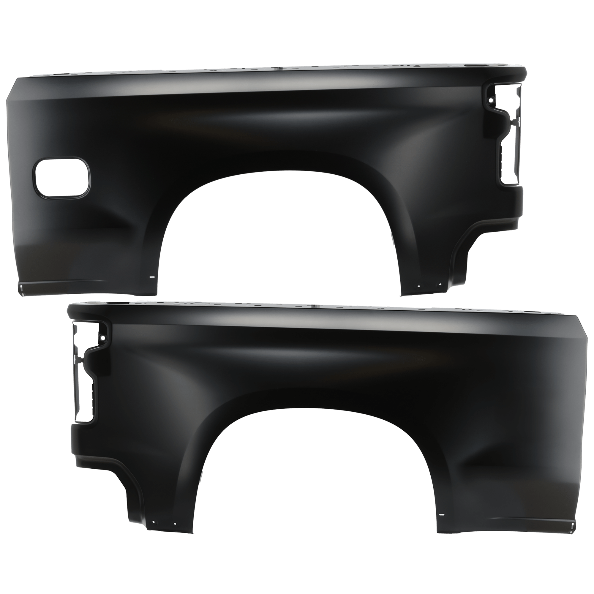 AM SILVERADO 1500-19-23 SILVERADO 1500 LTD 22-22 QUARTER PANEL RH AND LH Outer Steel 7 Foot Bed All Cab Types SKU SET RC55010005 Partslink GM1756144 GM1757144 OEM 84443361-84443362
