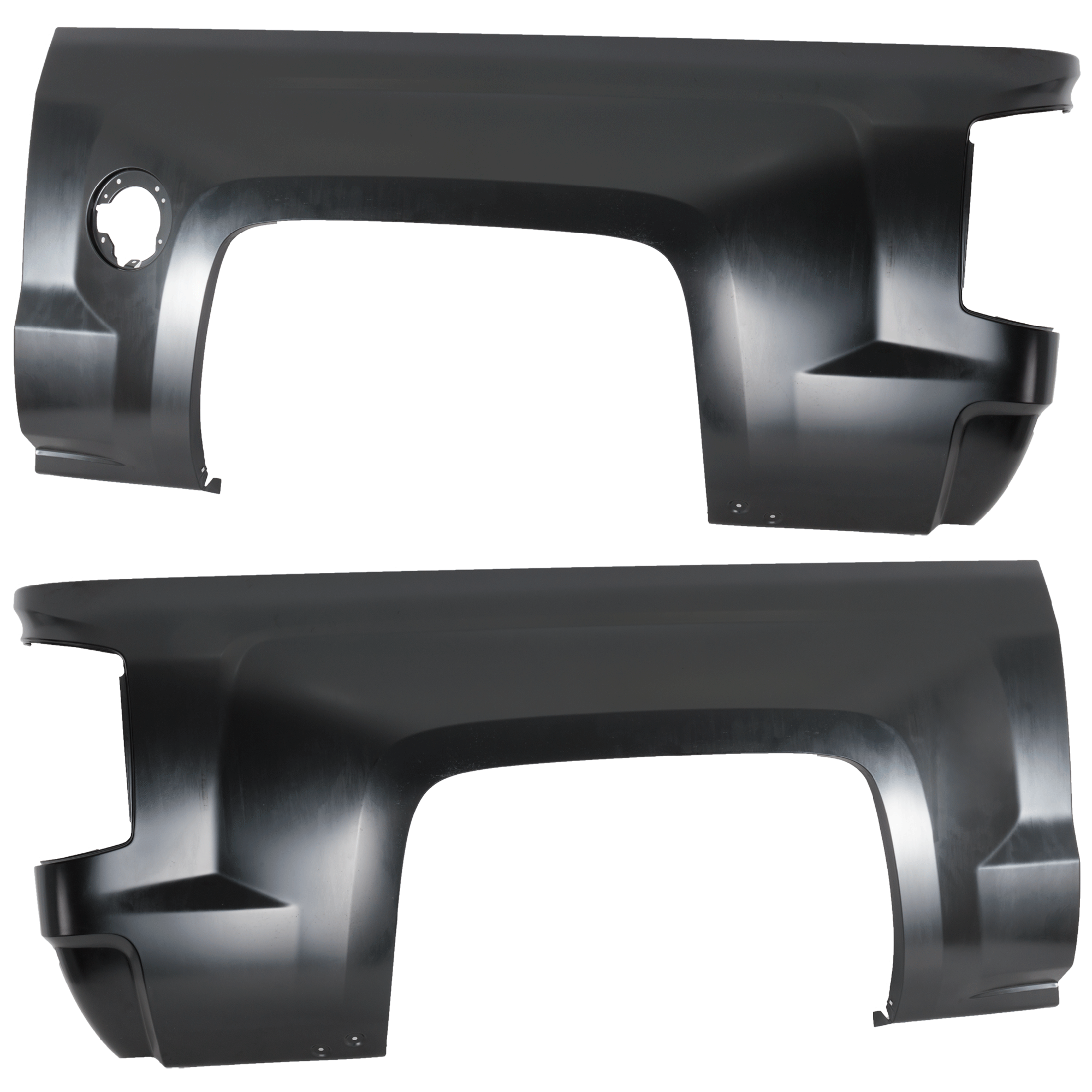 AM SILVERADO 1500-14-18 SILVERADO 1500 LD 19-19 REAR TRUCK BEDSIDE PANEL RH AND LH Outer Side Panel 6 Ft. Bed CAPA SKU SET RC55210001Q Partslink GM1757138C GM1756138C OEM 23119424-23119423