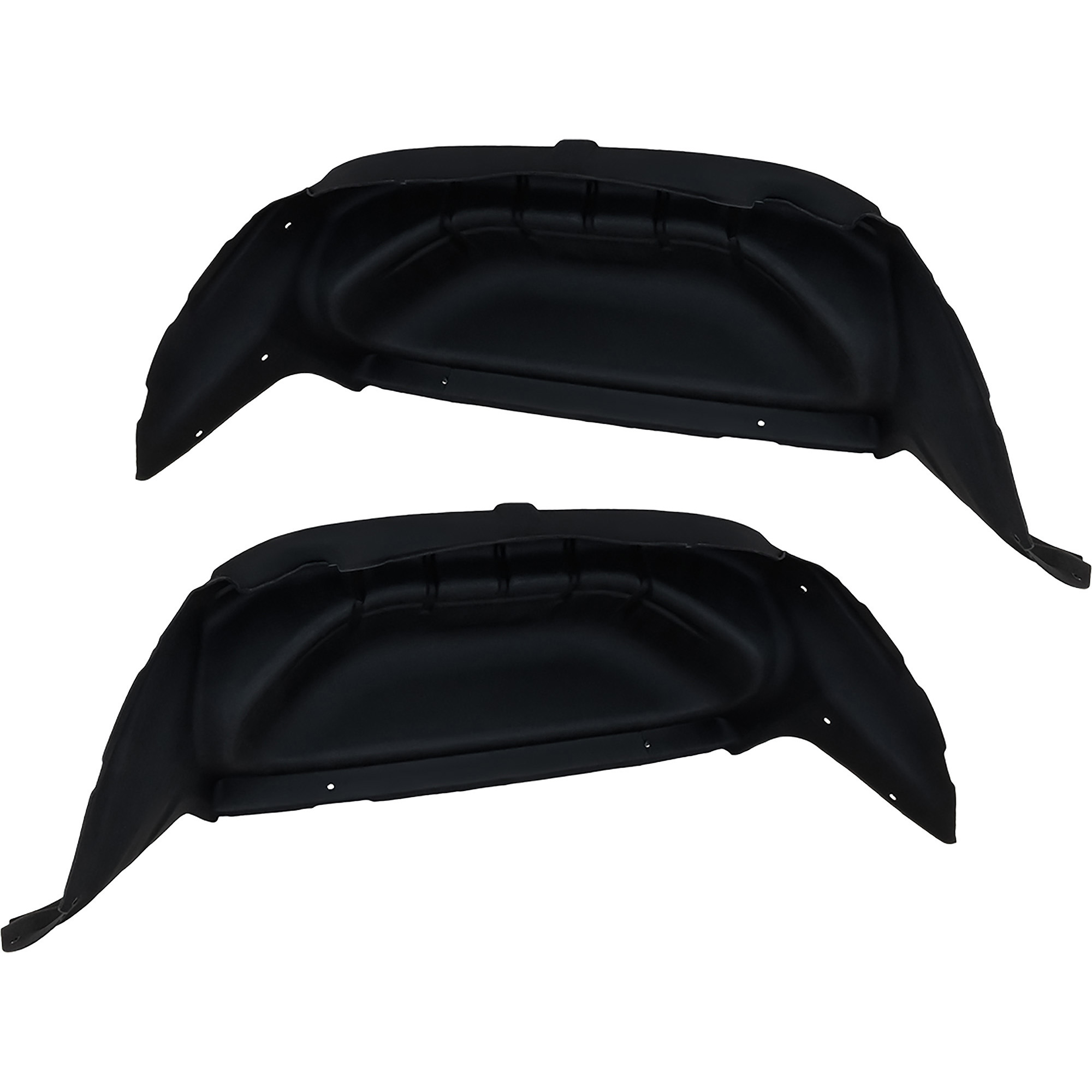 AM SIERRA 1500-14-18 SIERRA 2500 HD 3500 HD 15-19 REAR FENDER LINER RH AND LH Wheelhouse Heated Form Includes 19 Sierra 1500 Limited CAPA SKU SET RC55430015Q Partslink GM1762110C GM1763110C OEM 84511154-84511155