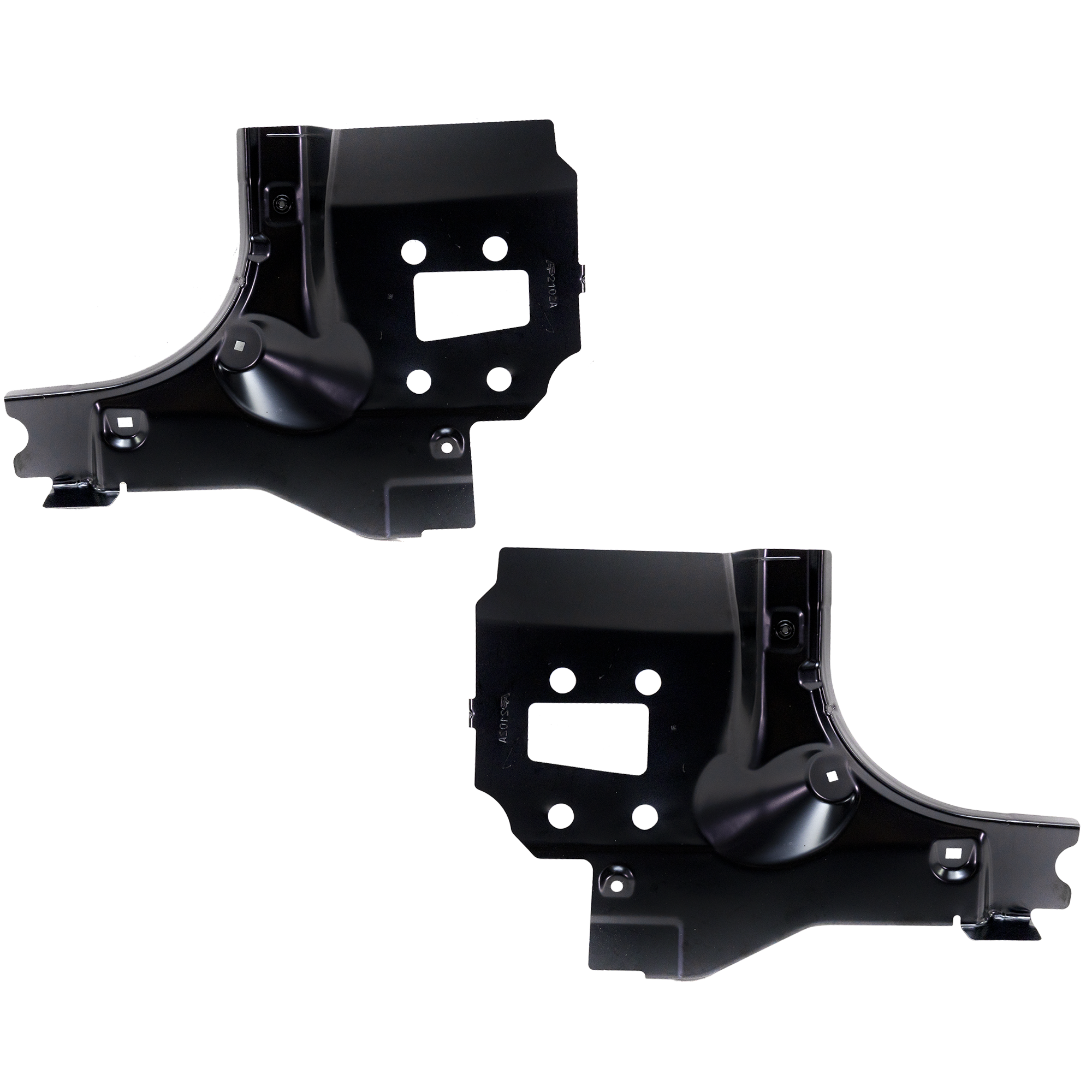 AM EQUINOX TERRAIN 10-17 REAR BODY PANEL BRACKET RH AND LH Cross Reinforcement CAPA SKU SET RC70020001Q Partslink GM1747101C GM1746101C OEM 22979298-22979299
