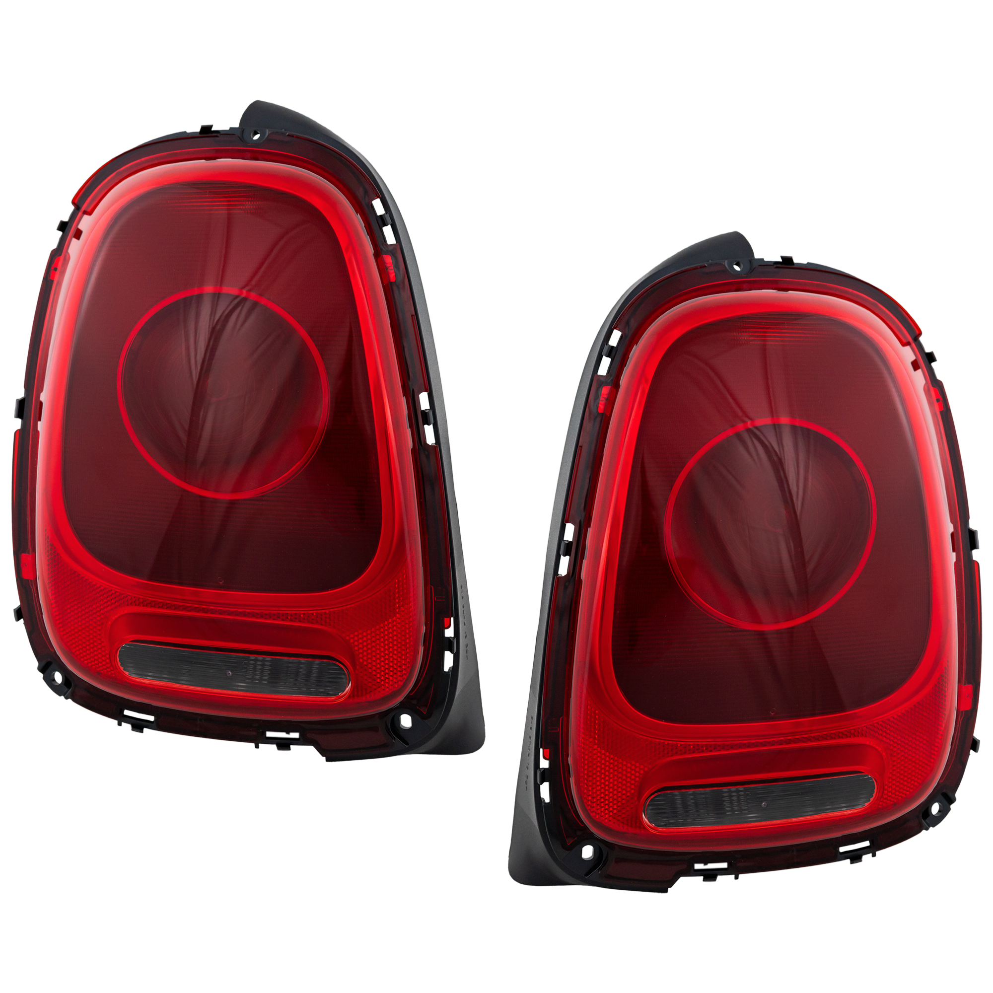 AM COOPER 14-18 TAIL LAMP RH AND LH Assembly w Halogen Headlights Convertible 16-18 Hatchback CAPA SKU SET RC73010007Q Partslink MC2801105C MC2800105C OEM 63217297510-63217297509
