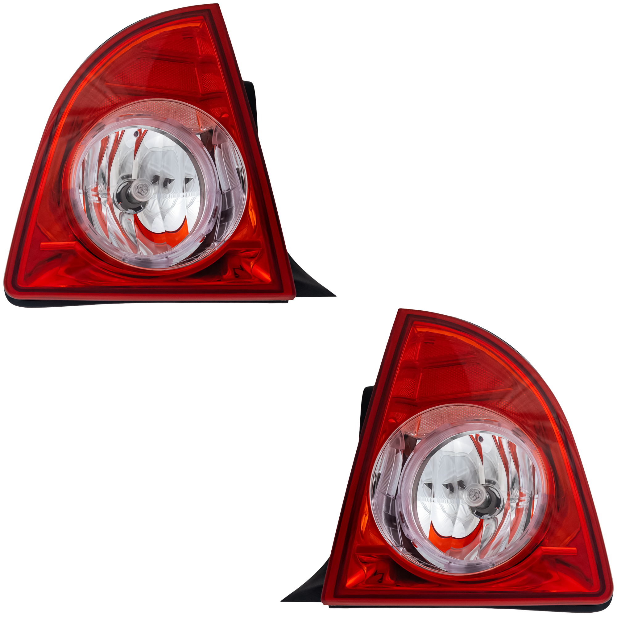 AM MALIBU 08-12 TAIL LAMP RH AND LH Outer Assembly Halogen LTZ Model SKU SET RC73010027 Partslink GM2819185 GM2818185 OEM 25879095-25879096