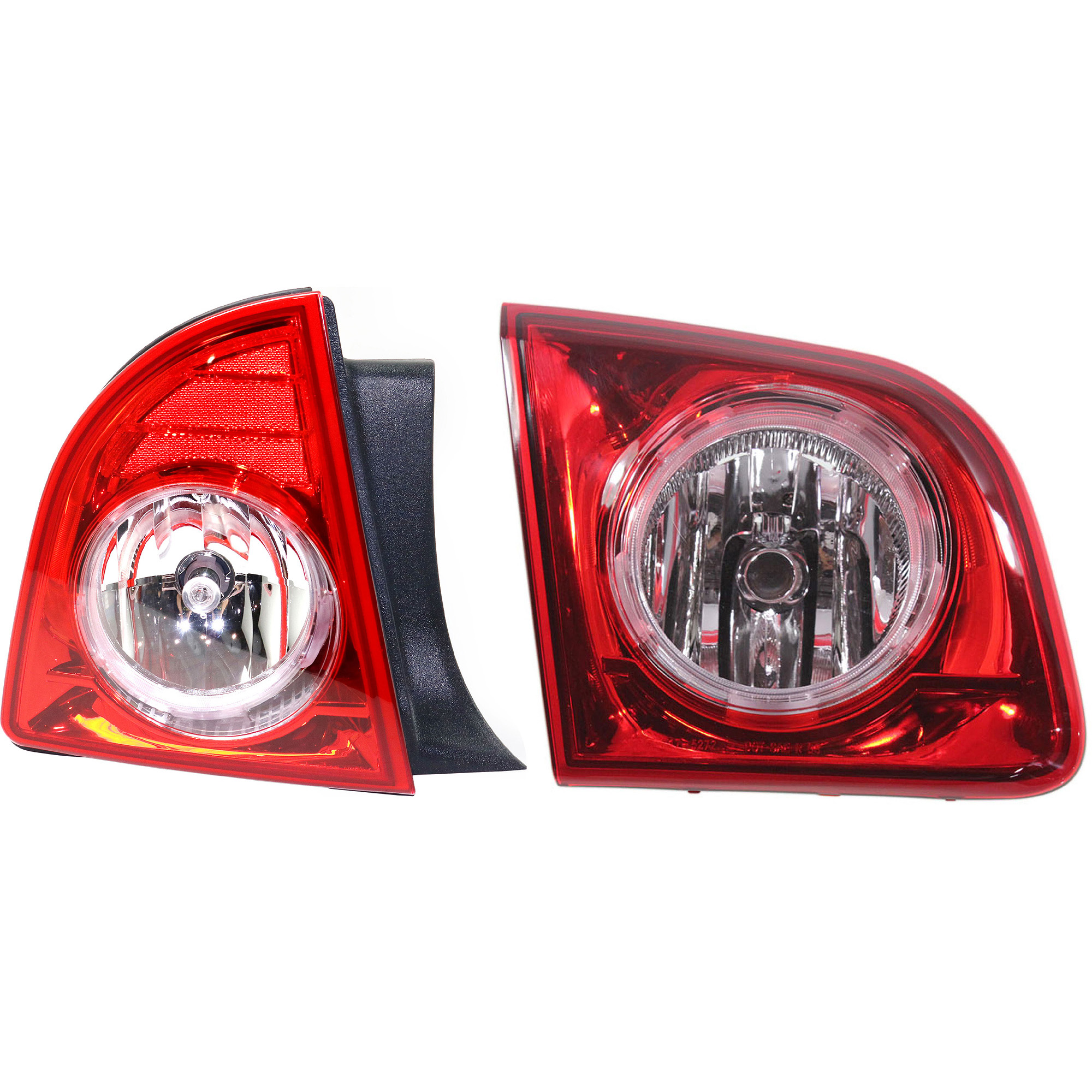 AM MALIBU 08-12 TAIL LAMP LH Inner and Outer Assembly Halogen LTZ Model SKU SET RC73010028 A Partslink GM2818185 GM2882109 OEM 15271120-25879096