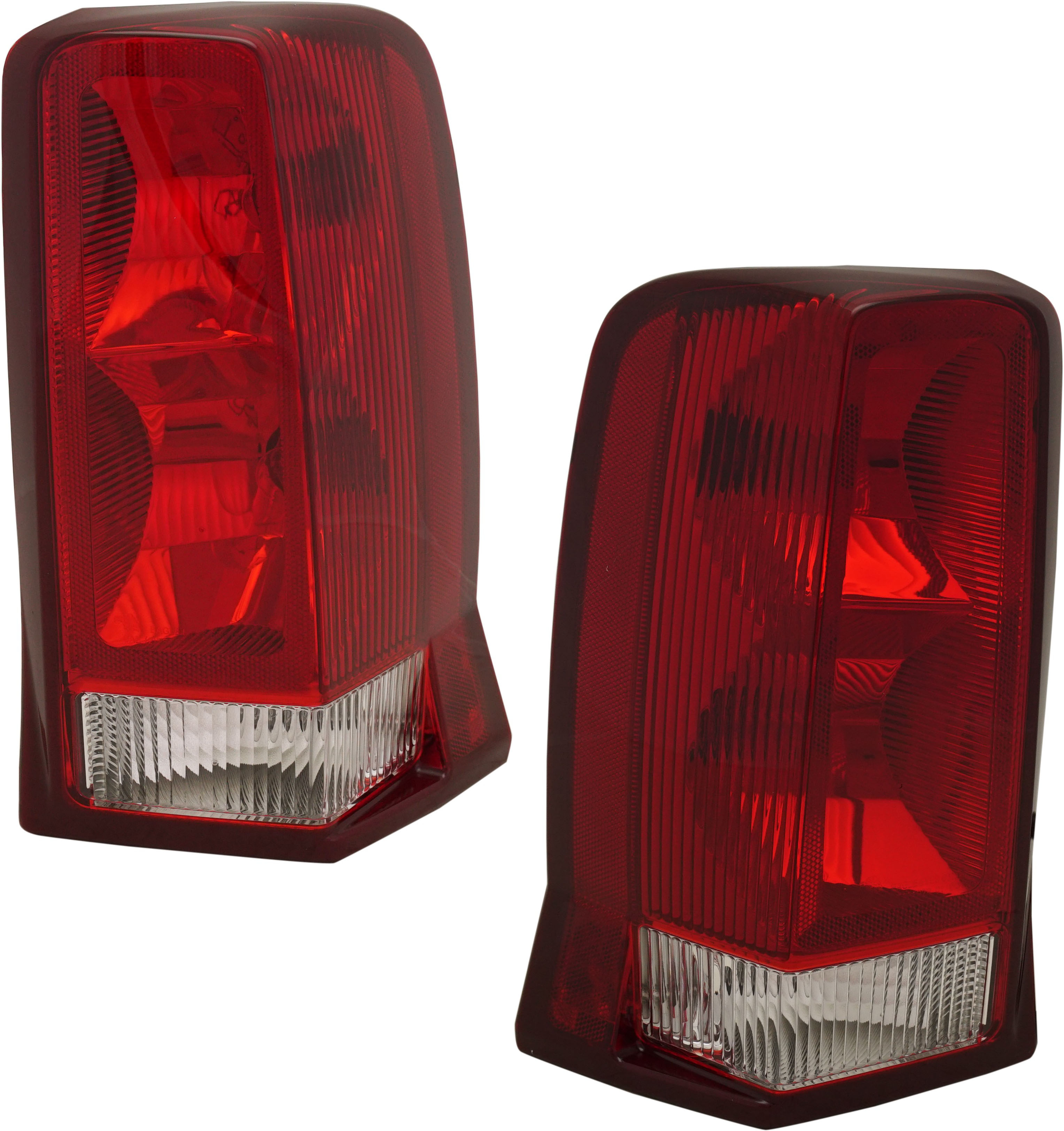 AM ESCALADE 02-06 TAIL LAMP RH AND LH Assembly Halogen Red Signal Lens SKU SET RC73010039 Partslink GM2801234 GM2800234 OEM 15079079-15044523